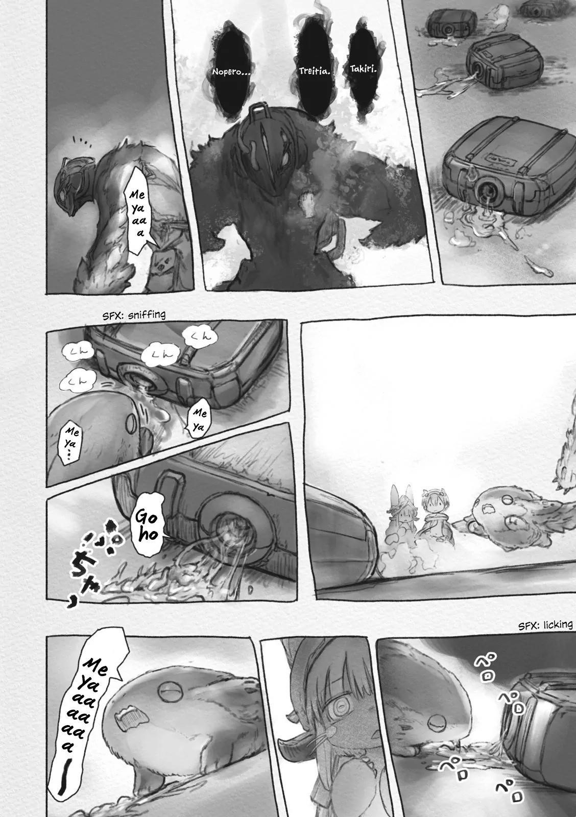 Made In Abyss Chapter 36 - Page 23 in English