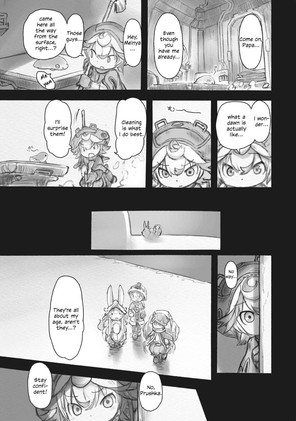 Made In Abyss Chapter 37 - Page 19 in English
