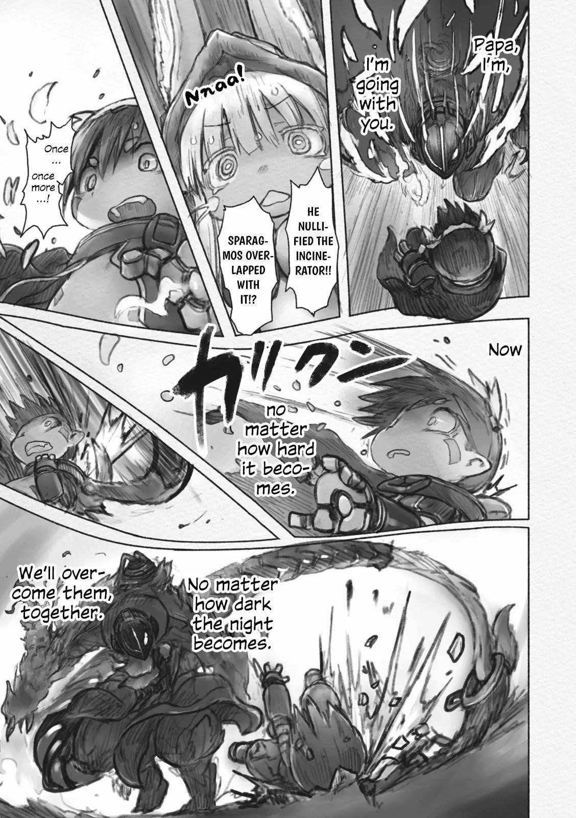 Made In Abyss Chapter 37 - Page 27 in English