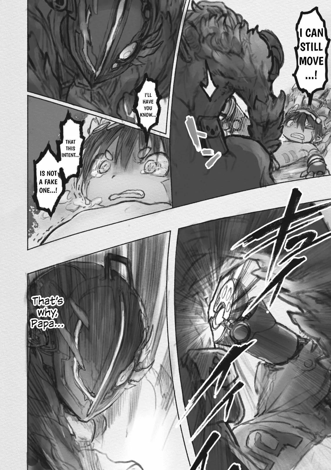 Made In Abyss Chapter 37 - Page 30 in English