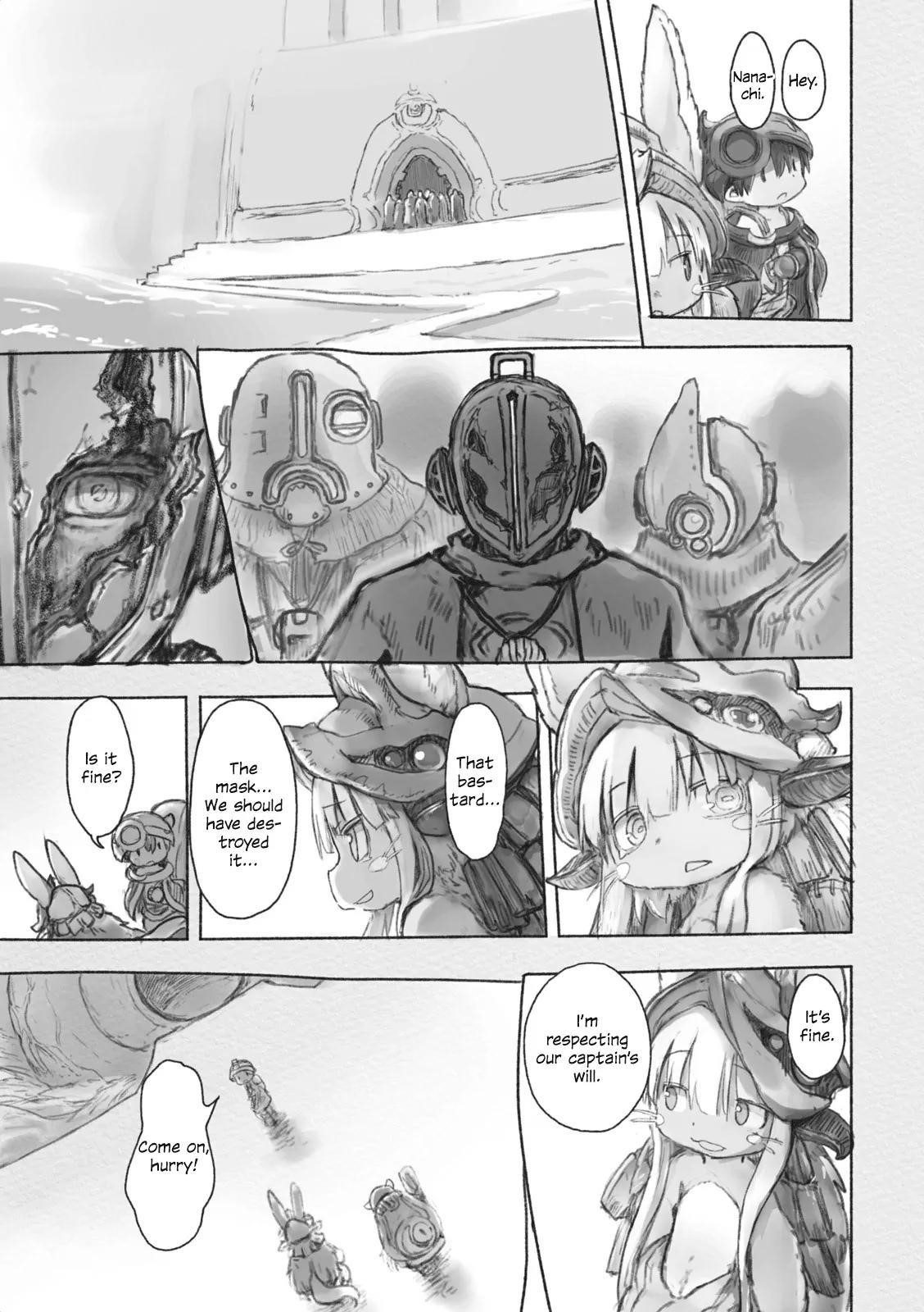 Made In Abyss Chapter 38 - Page 15 in English