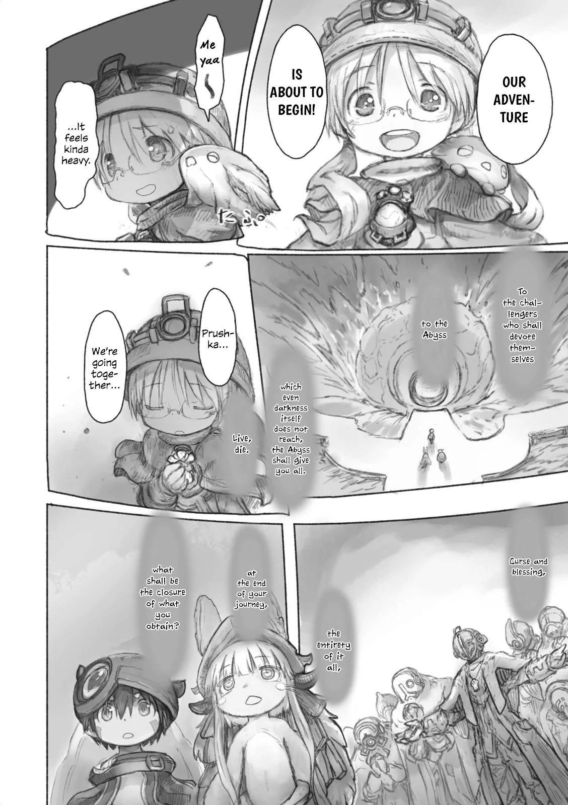 Made In Abyss Chapter 38 - Page 16 in English