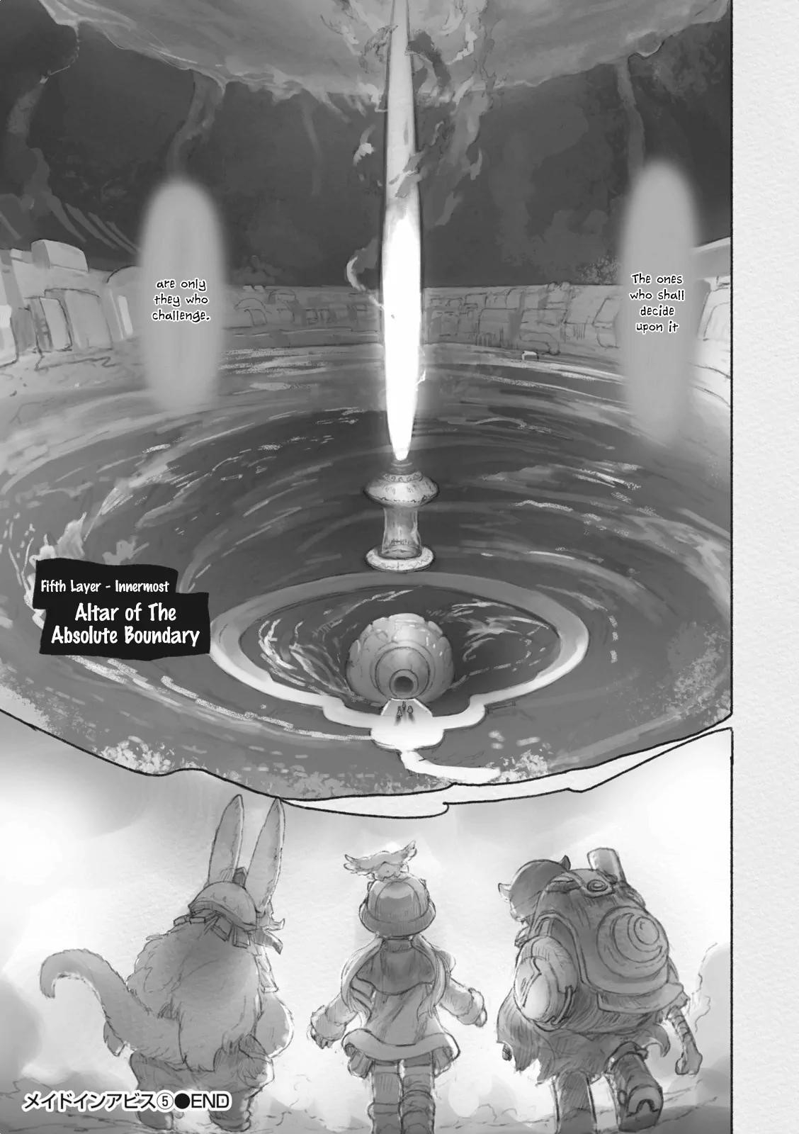 Made In Abyss Chapter 38 - Page 17 in English
