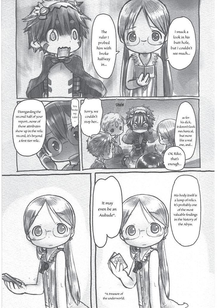Made In Abyss Chapter 4 - Page 9 in English