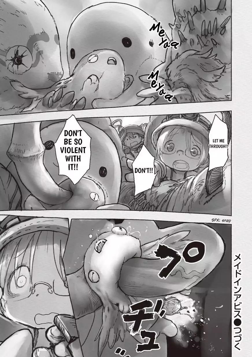 Made In Abyss Chapter 40 - Page 27 in English