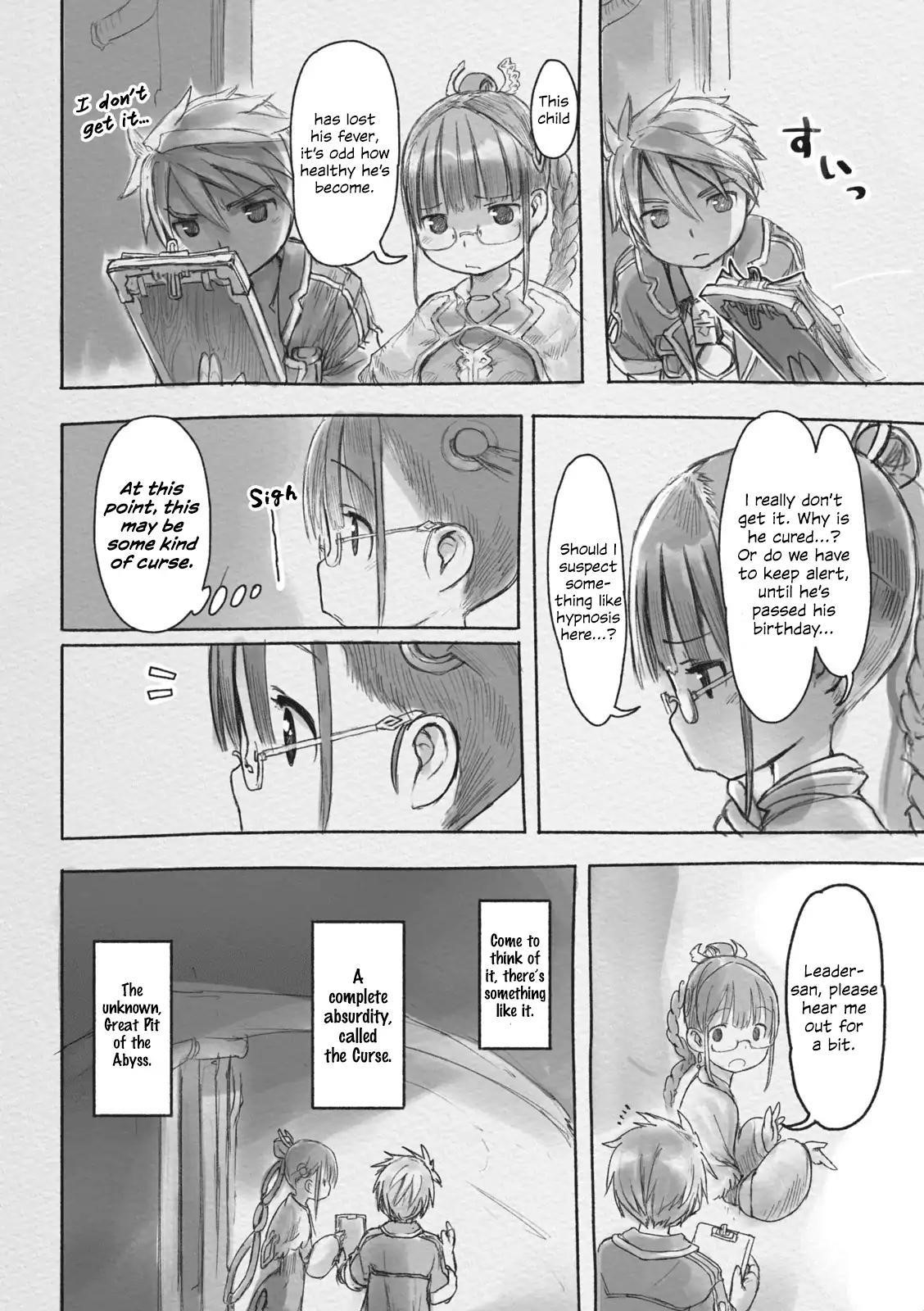 Made In Abyss Chapter 42.1 - Page 12 in English