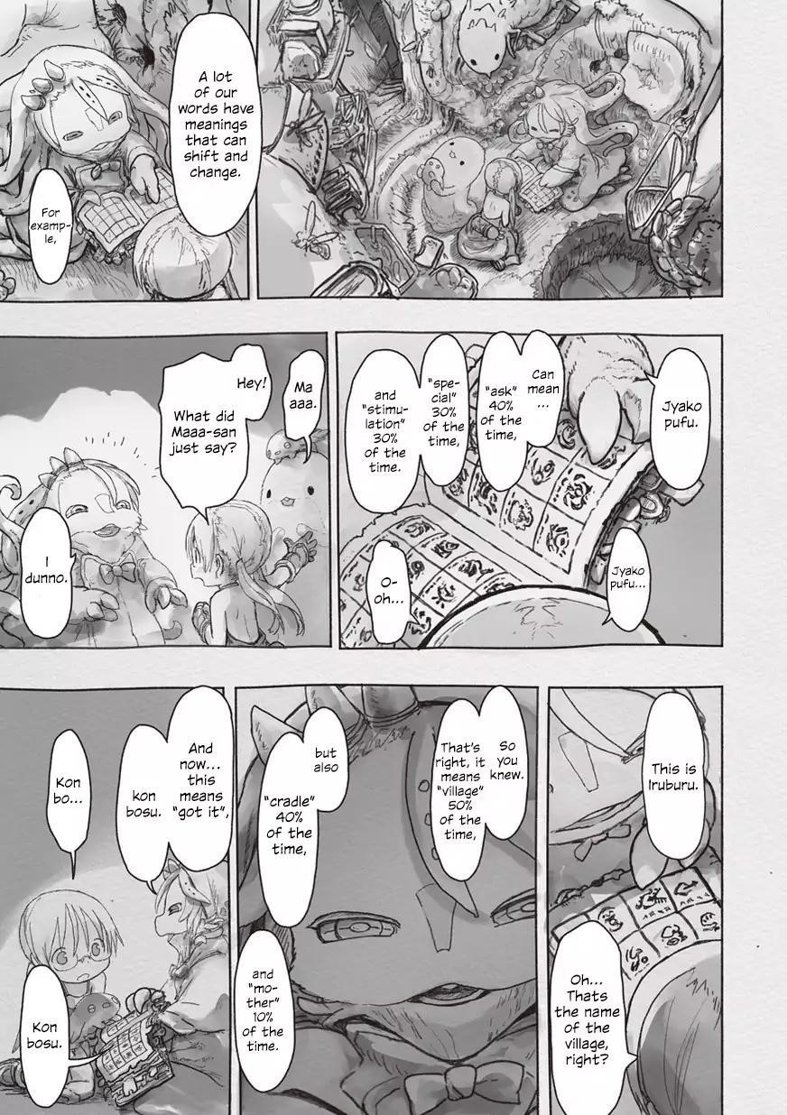 Made In Abyss Chapter 44 - Page 19 in English