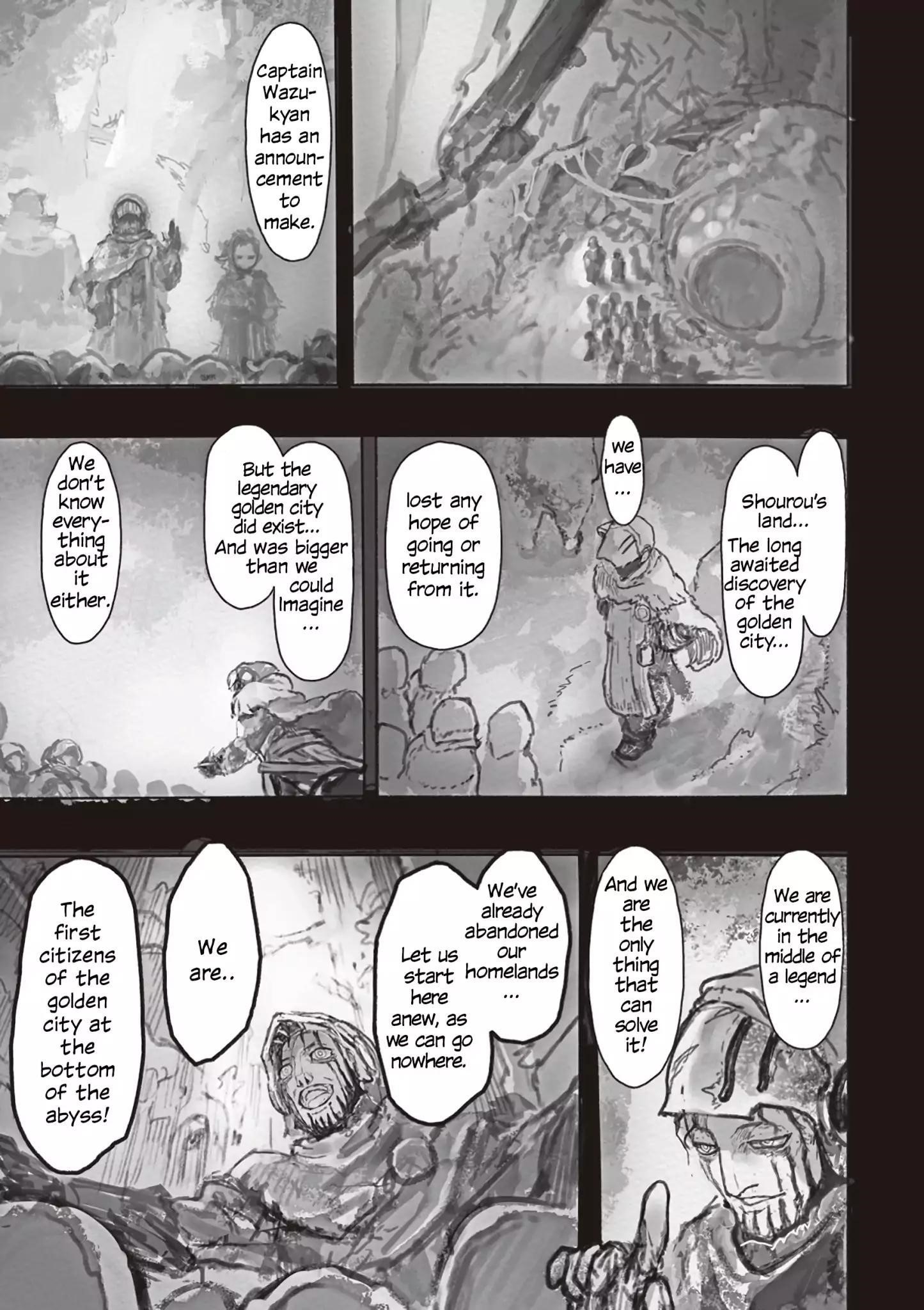 Made In Abyss Chapter 47 - Page 14 in English