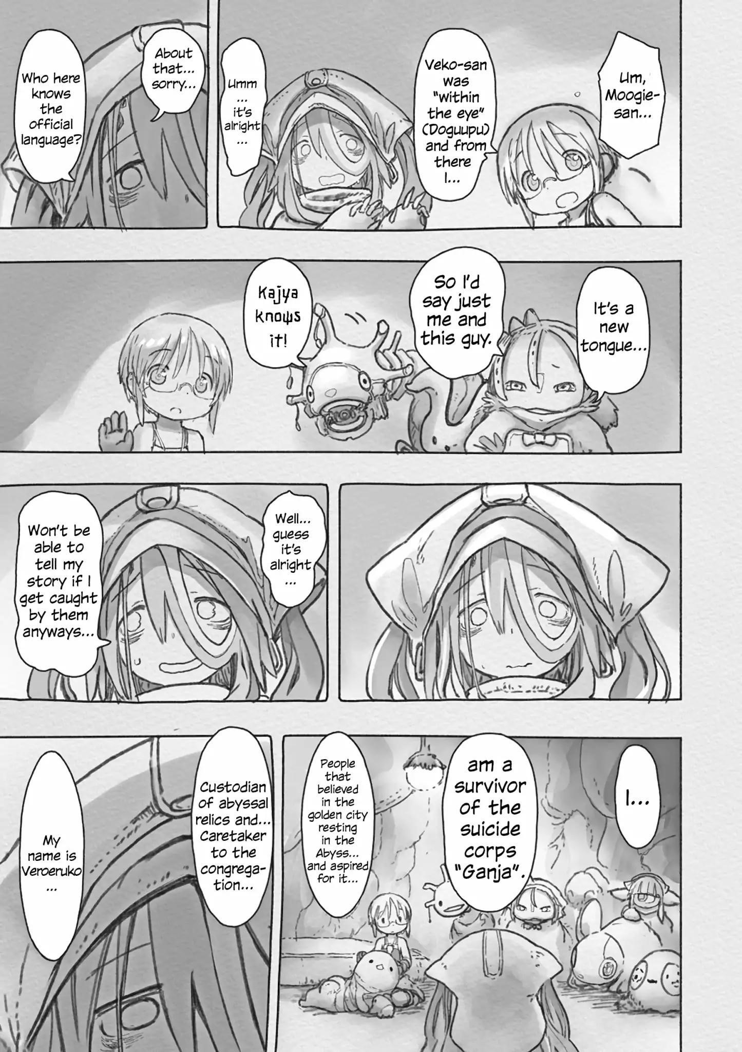 Made In Abyss Chapter 47 - Page 16 in English