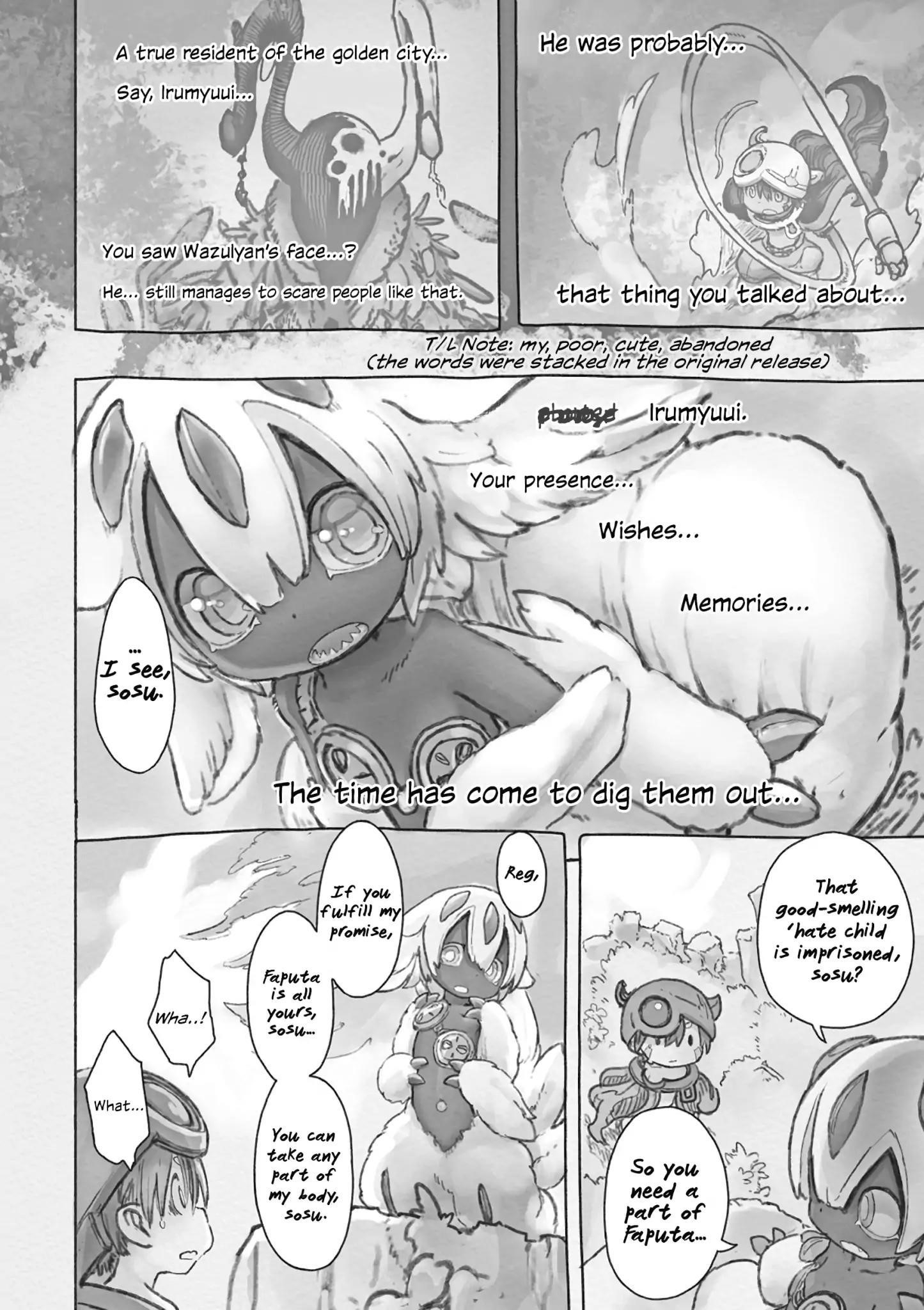 Made In Abyss Chapter 47 - Page 19 in English