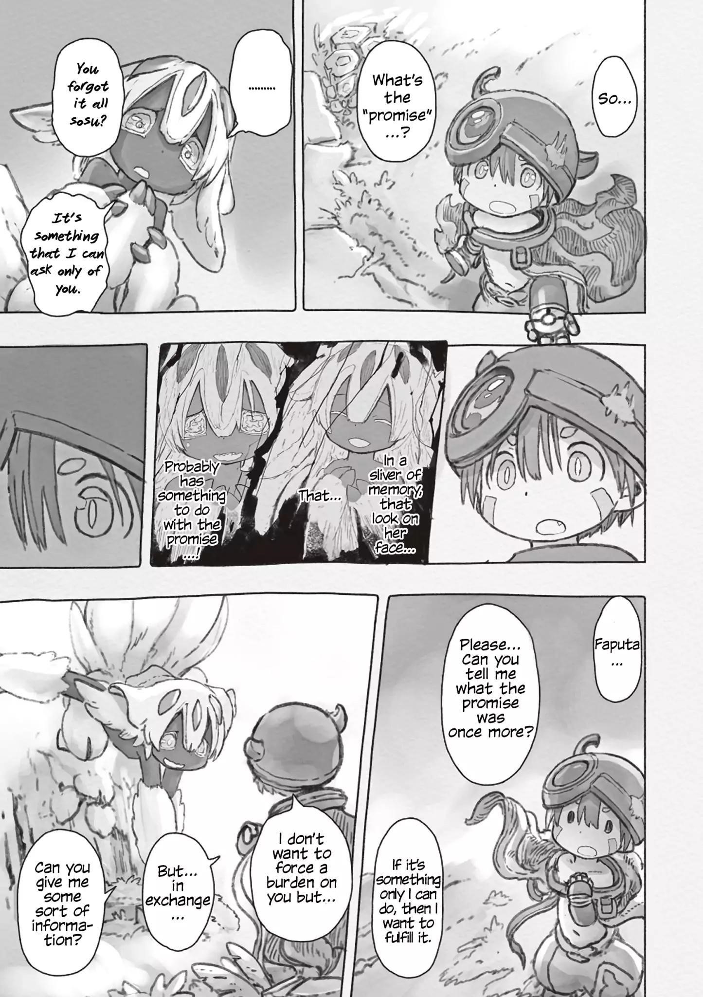 Made In Abyss Chapter 47 - Page 20 in English
