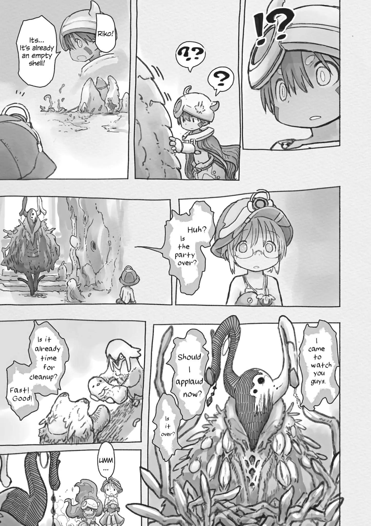 Made In Abyss Chapter 47 - Page 6 in English