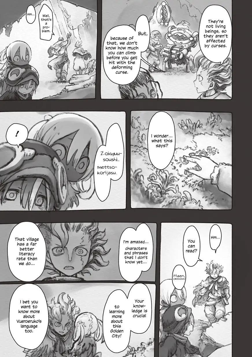Made In Abyss Chapter 49 - Page 12 in English