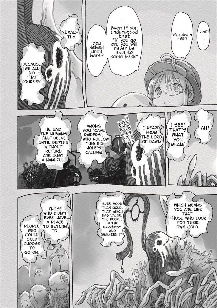 Made In Abyss Chapter 52 - Page 18 in English