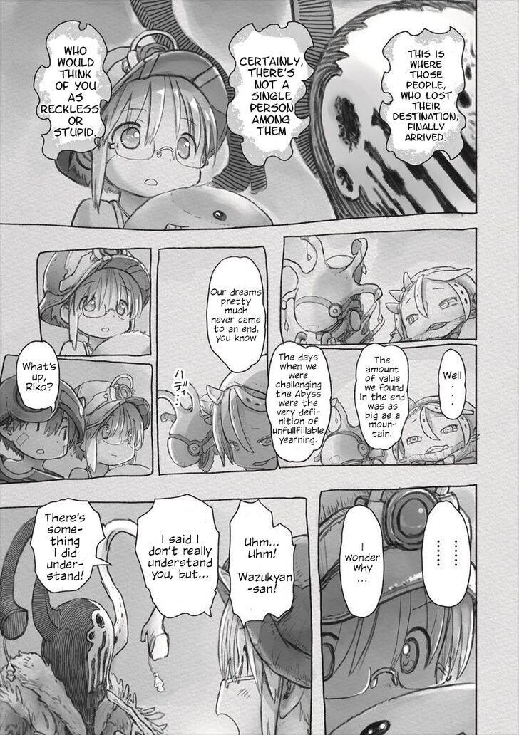 Made In Abyss Chapter 52 - Page 19 in English