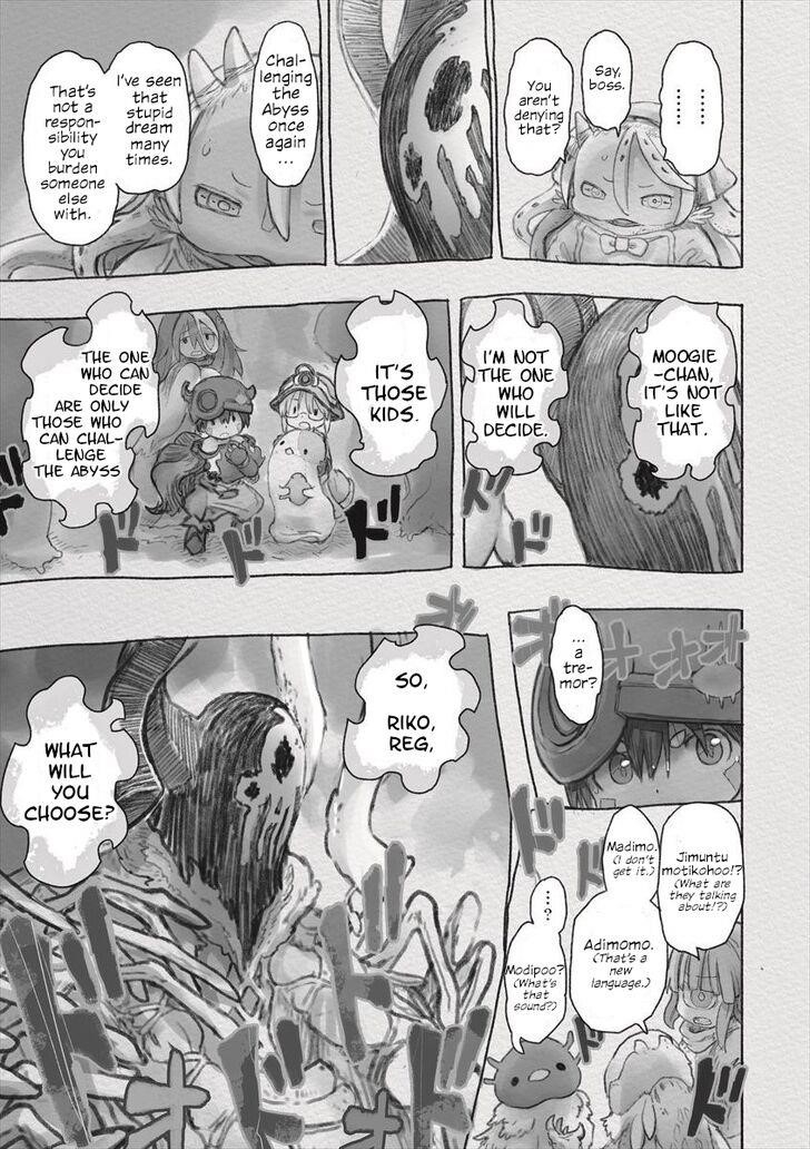 Made In Abyss Chapter 52 - Page 23 in English