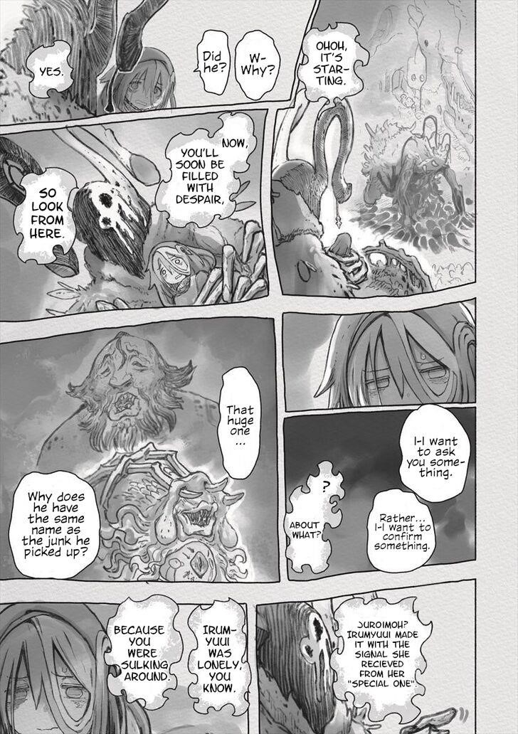 Made In Abyss Chapter 52 - Page 27 in English
