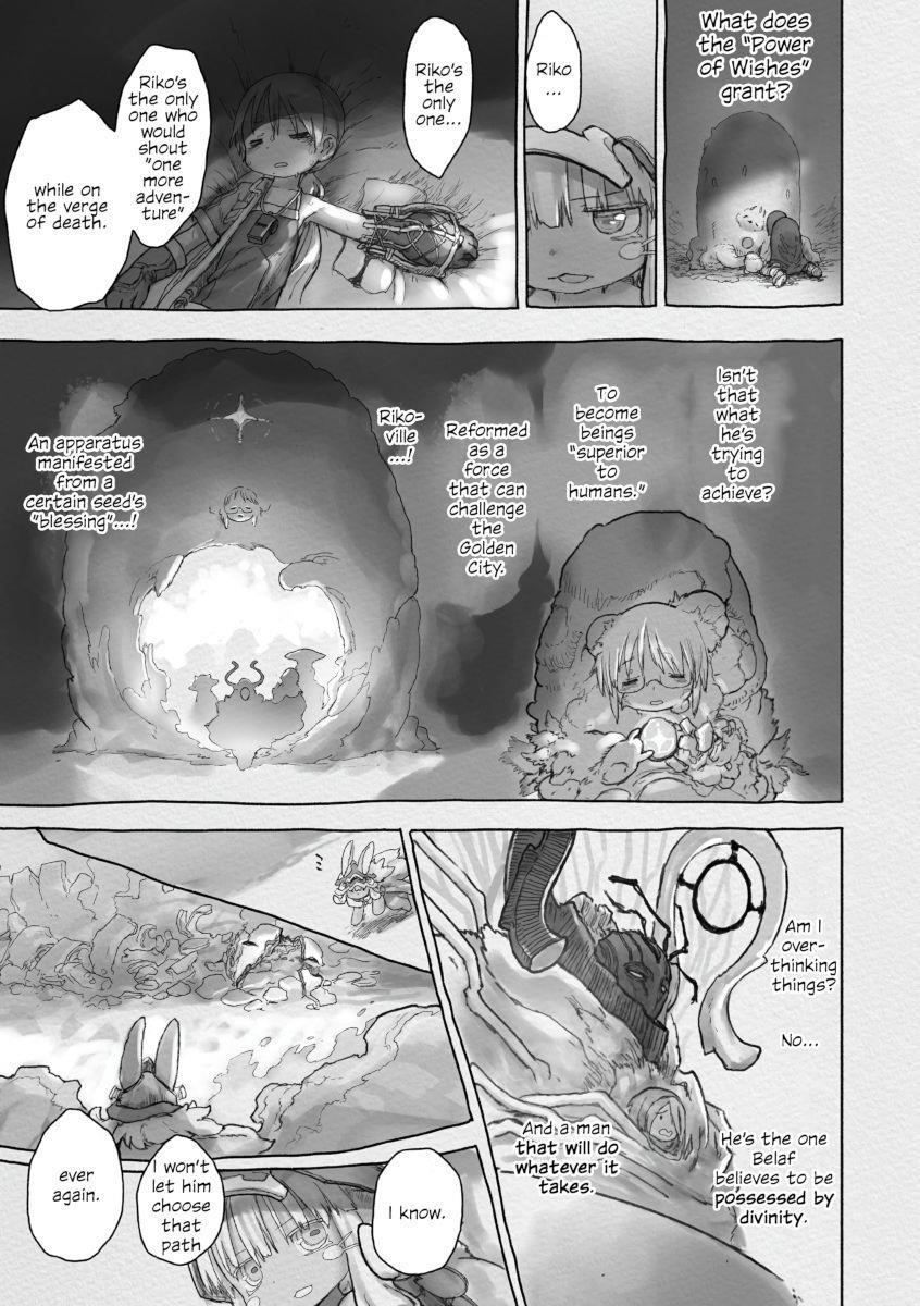 Made In Abyss Chapter 56 - Page 27 in English