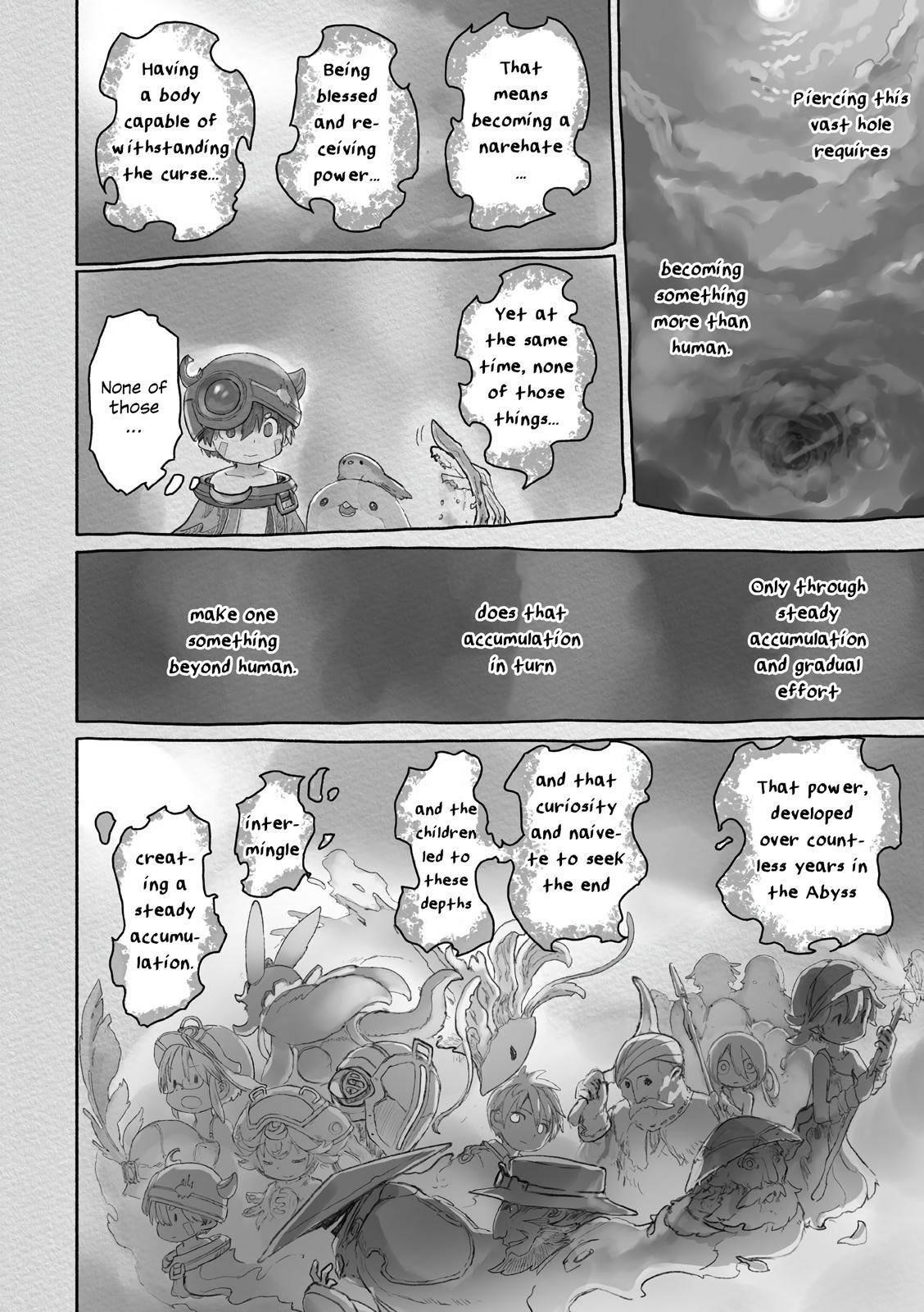 Made In Abyss Chapter 58 - Page 18 in English