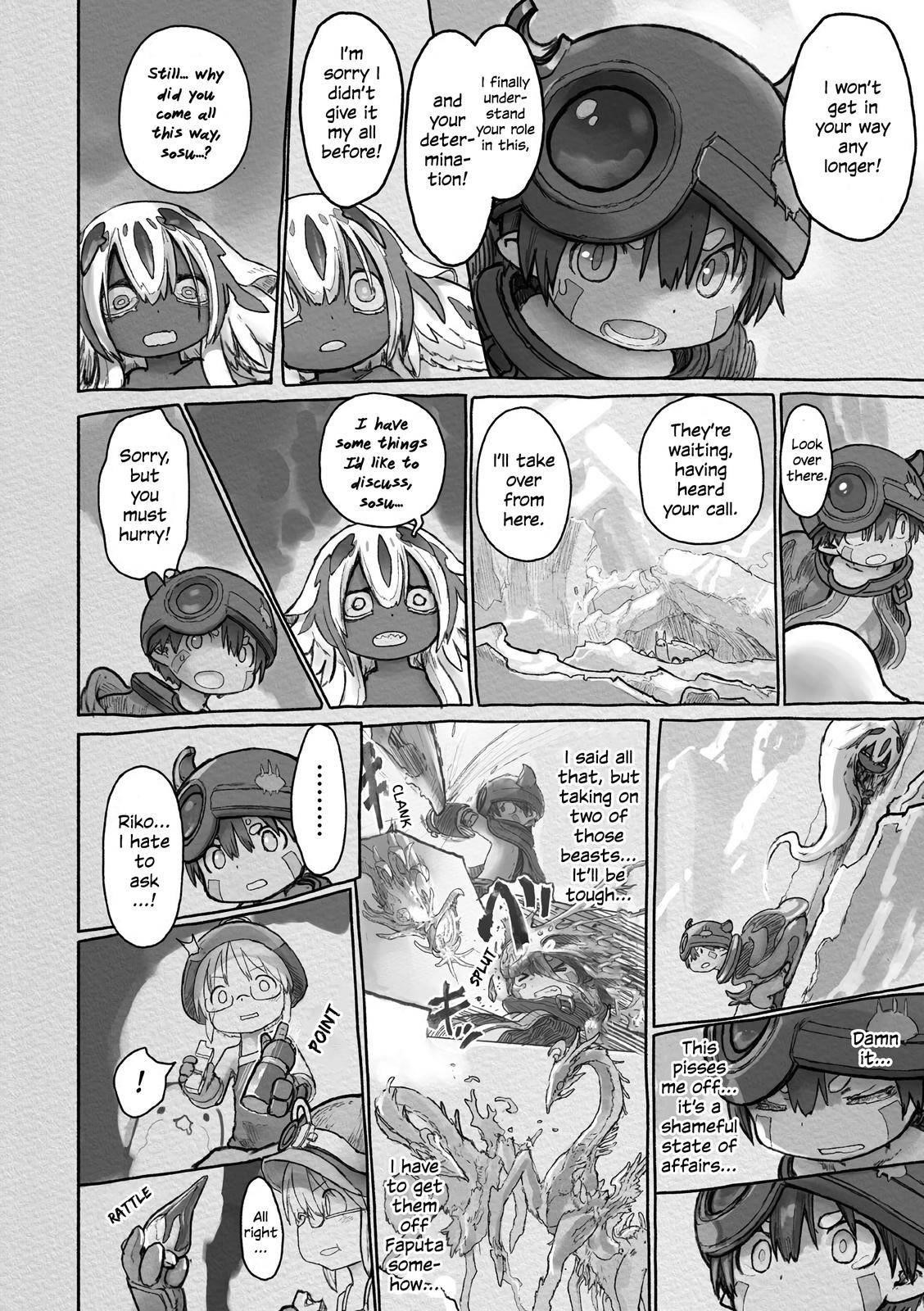 Made In Abyss Chapter 59 - Page 14 in English