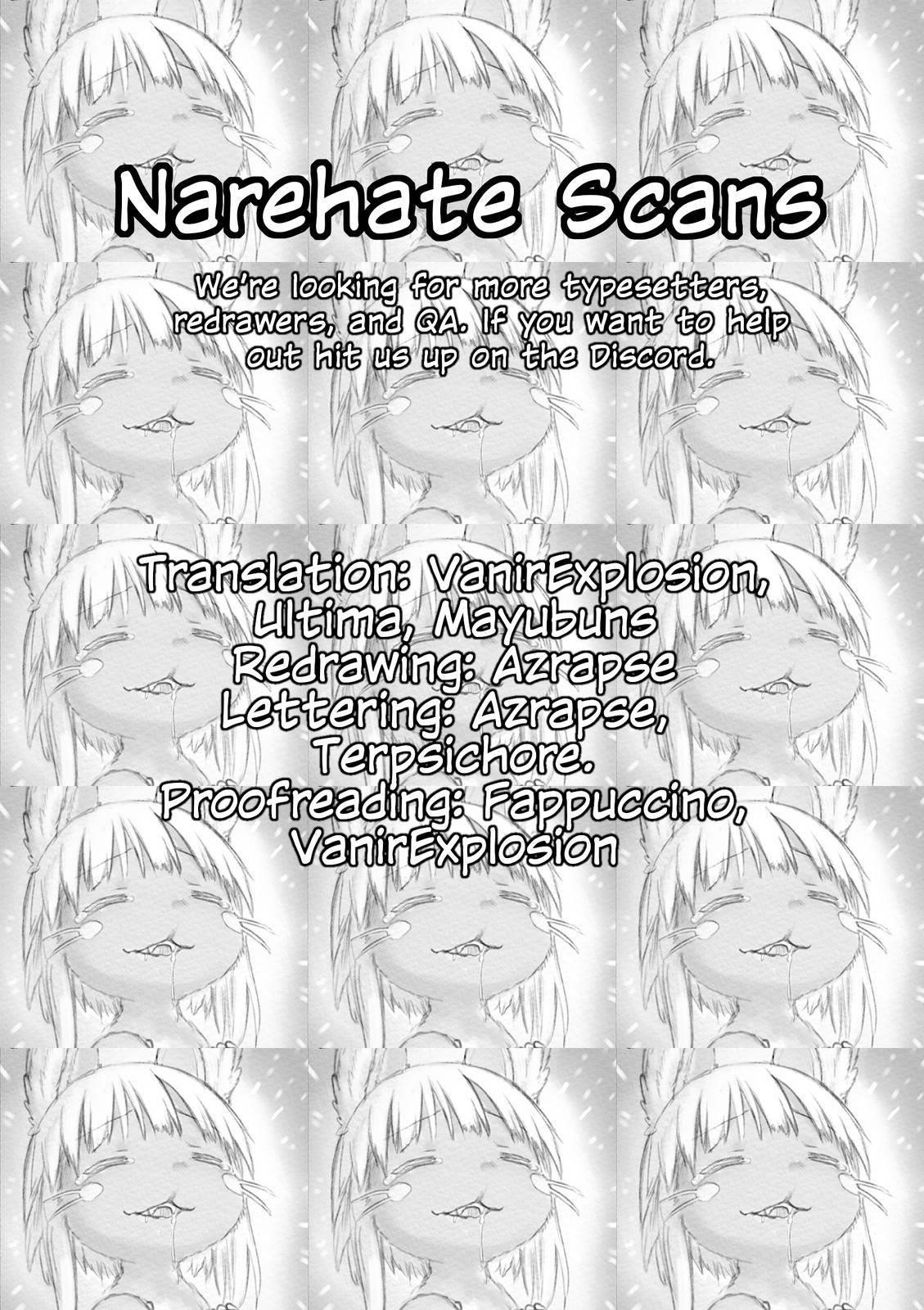 Made In Abyss Chapter 59 - Page 32 in English