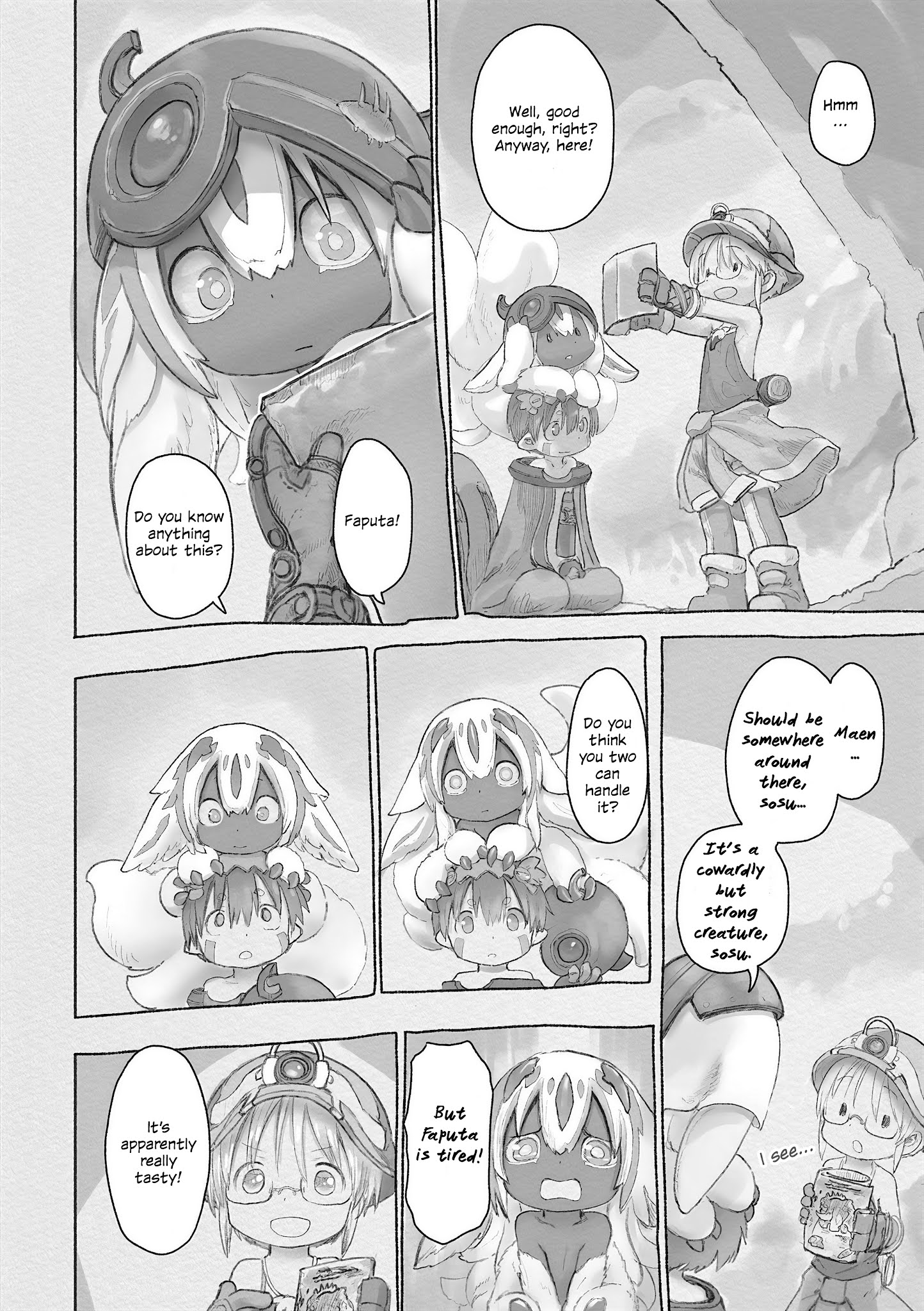 Made In Abyss Chapter 61 - Page 12 in English