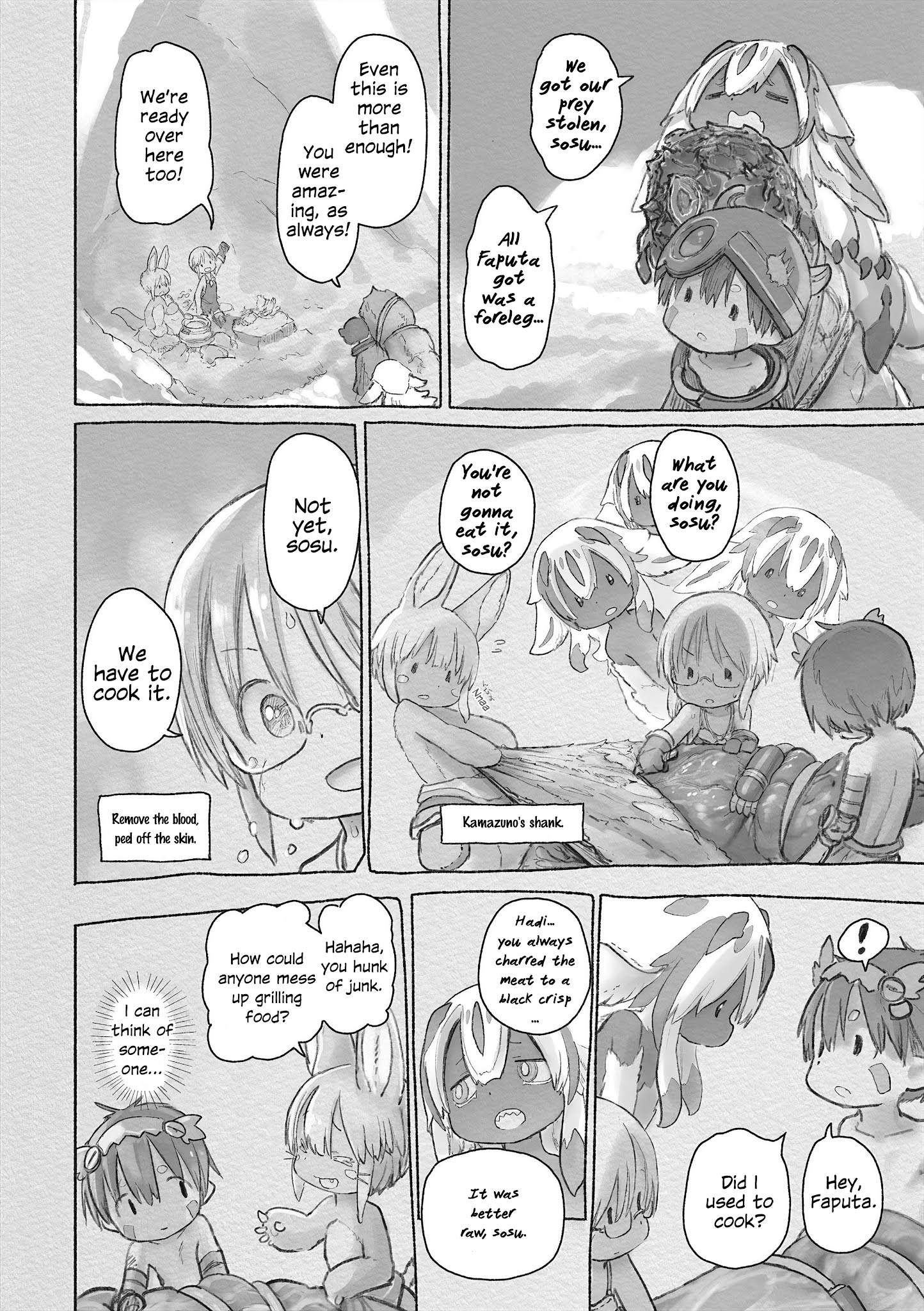 Made In Abyss Chapter 61 - Page 14 in English