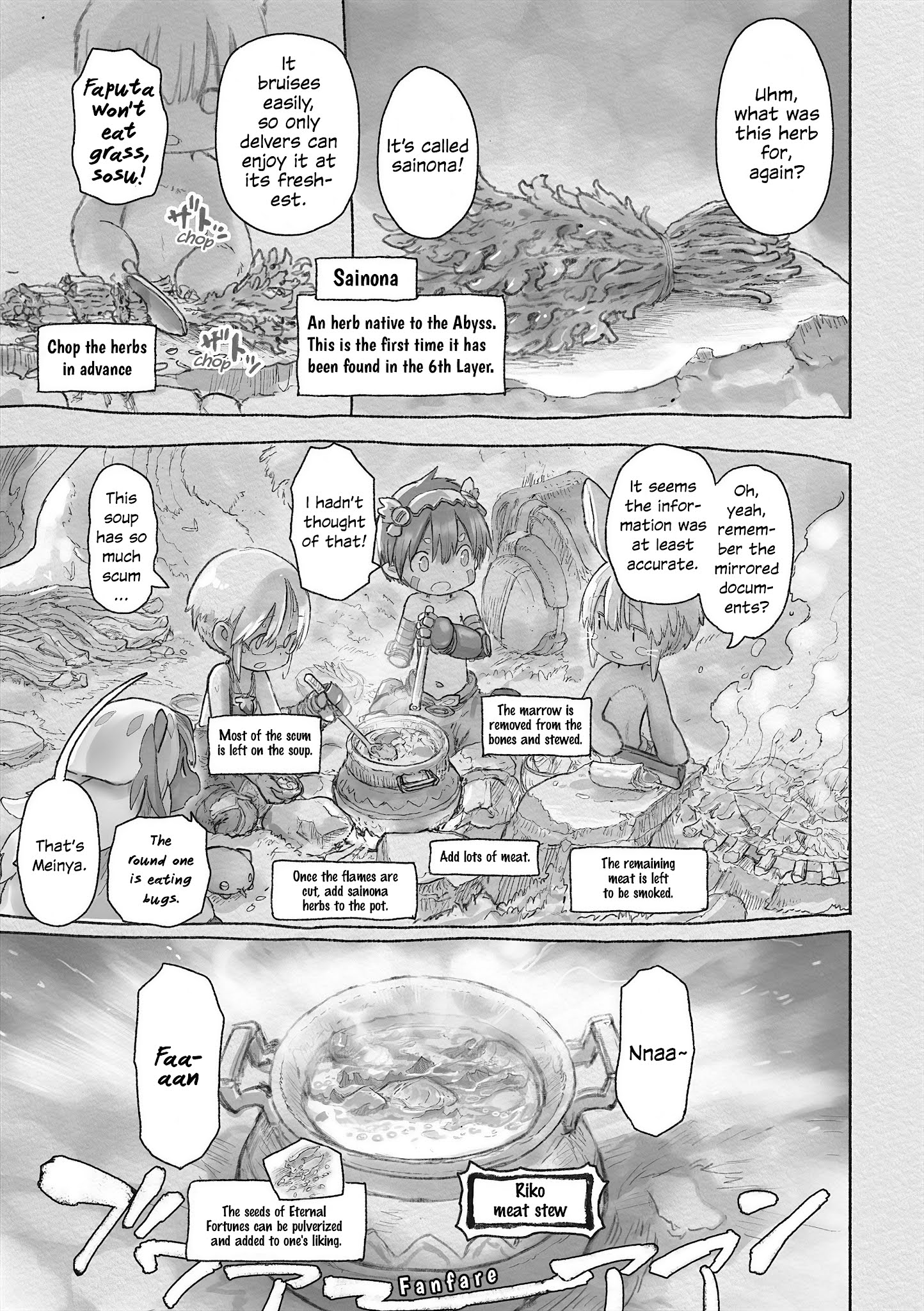 Made In Abyss Chapter 61 - Page 15 in English