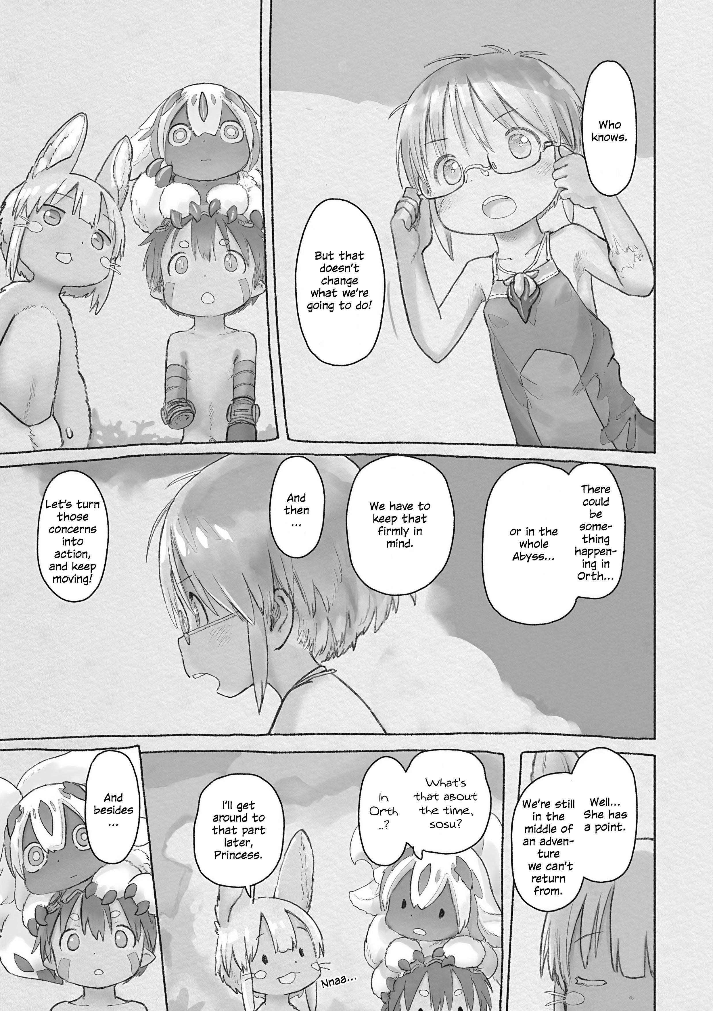 Made In Abyss Chapter 62 - Page 11 in English
