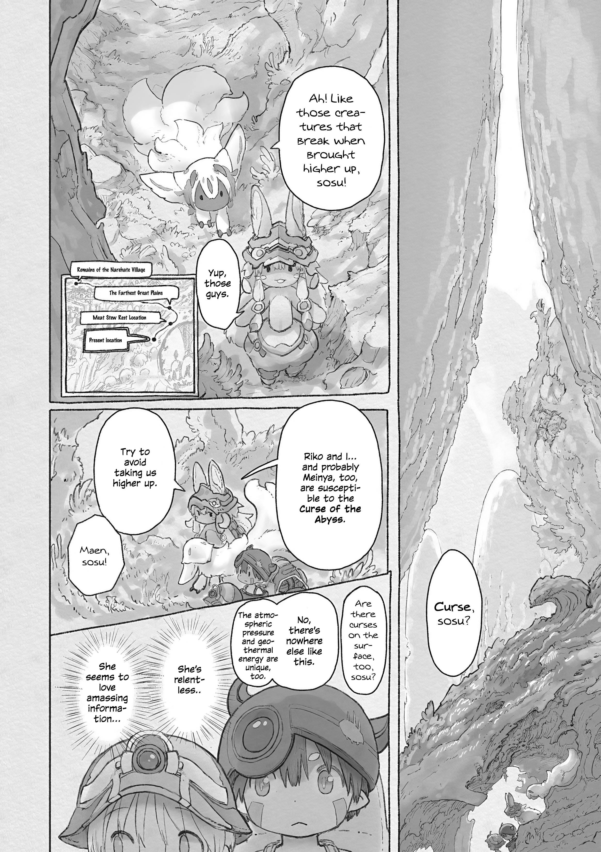 Made In Abyss Chapter 62 - Page 14 in English