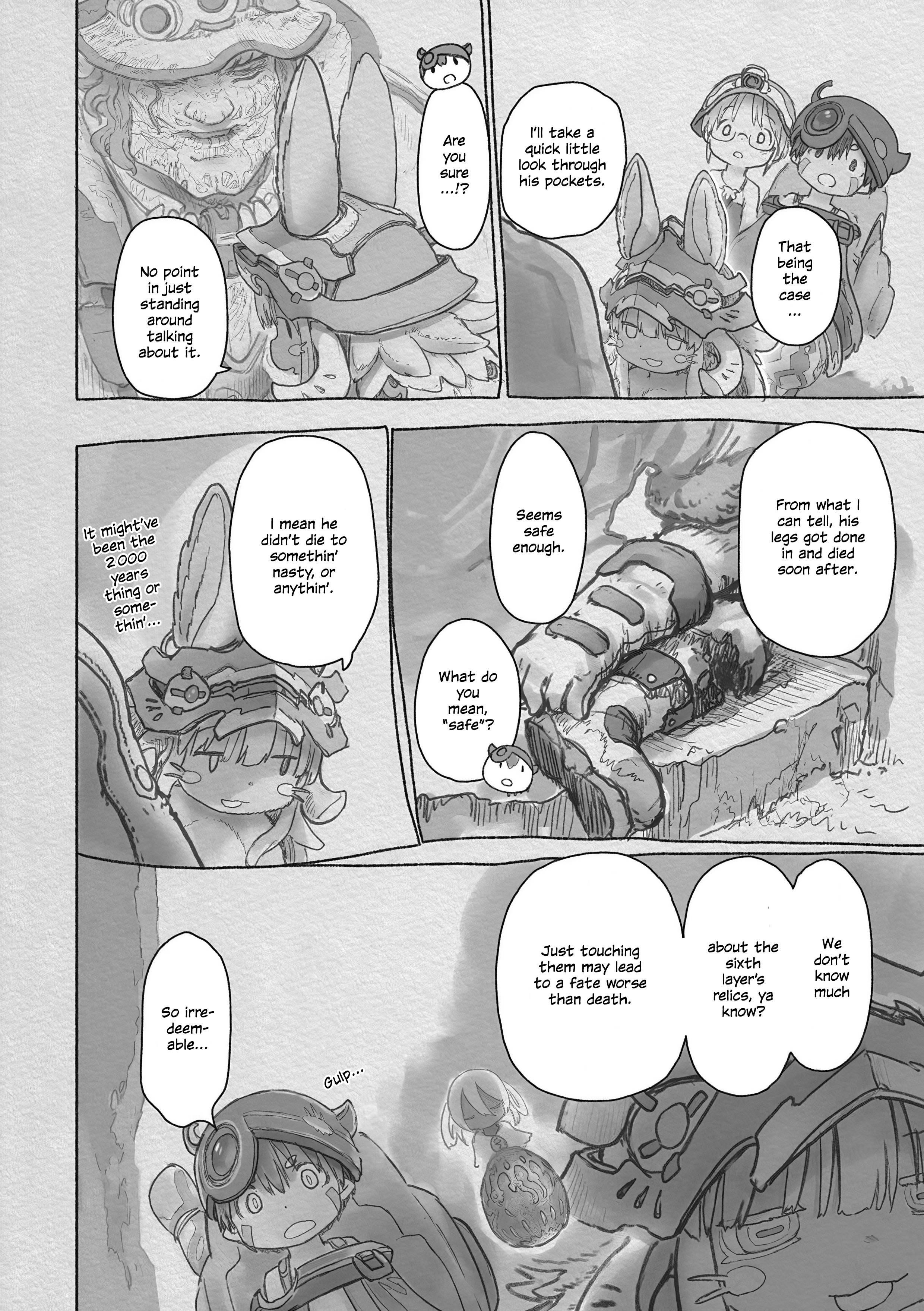 Made In Abyss Chapter 62 - Page 20 in English