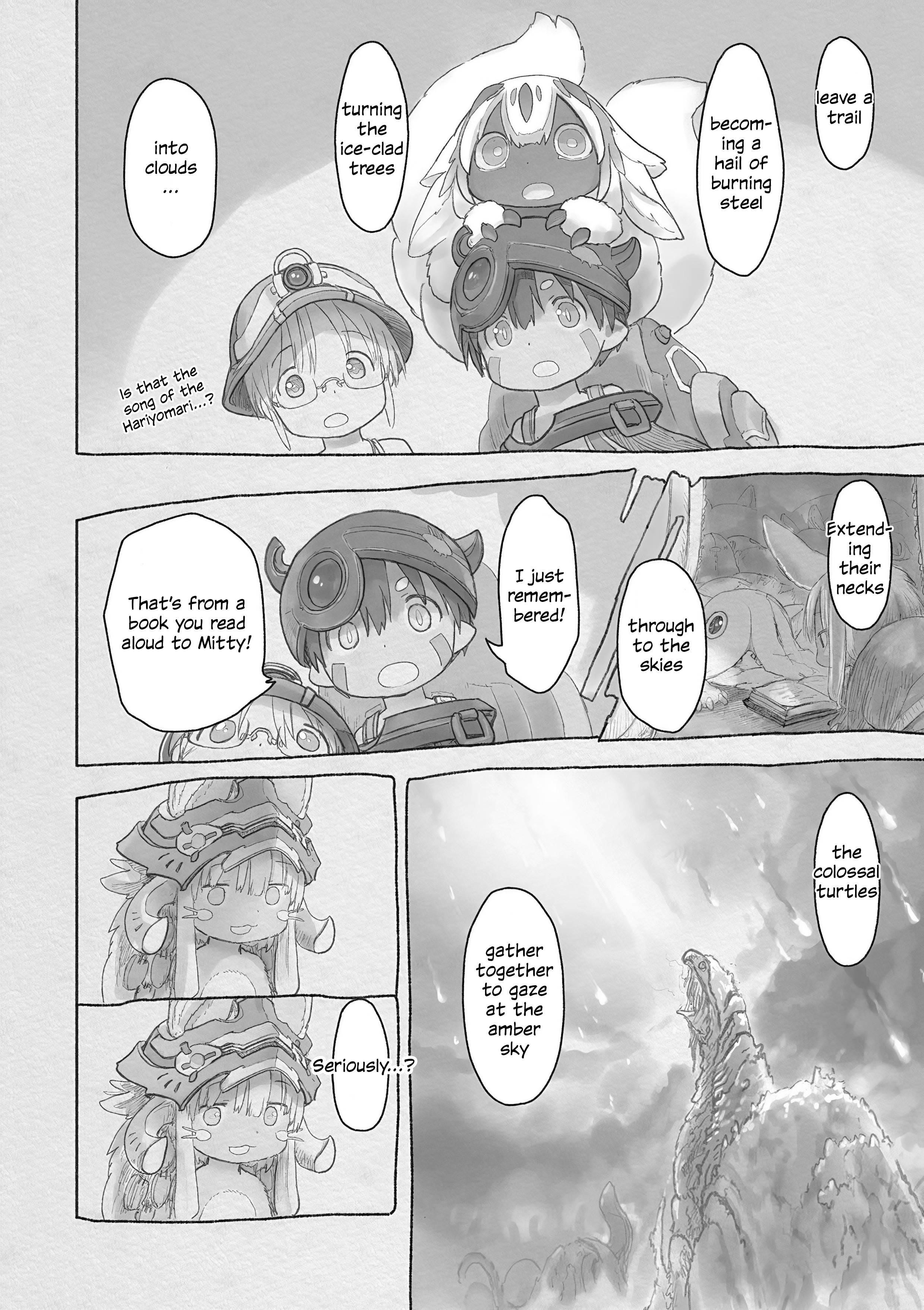 Made In Abyss Chapter 62 - Page 24 in English