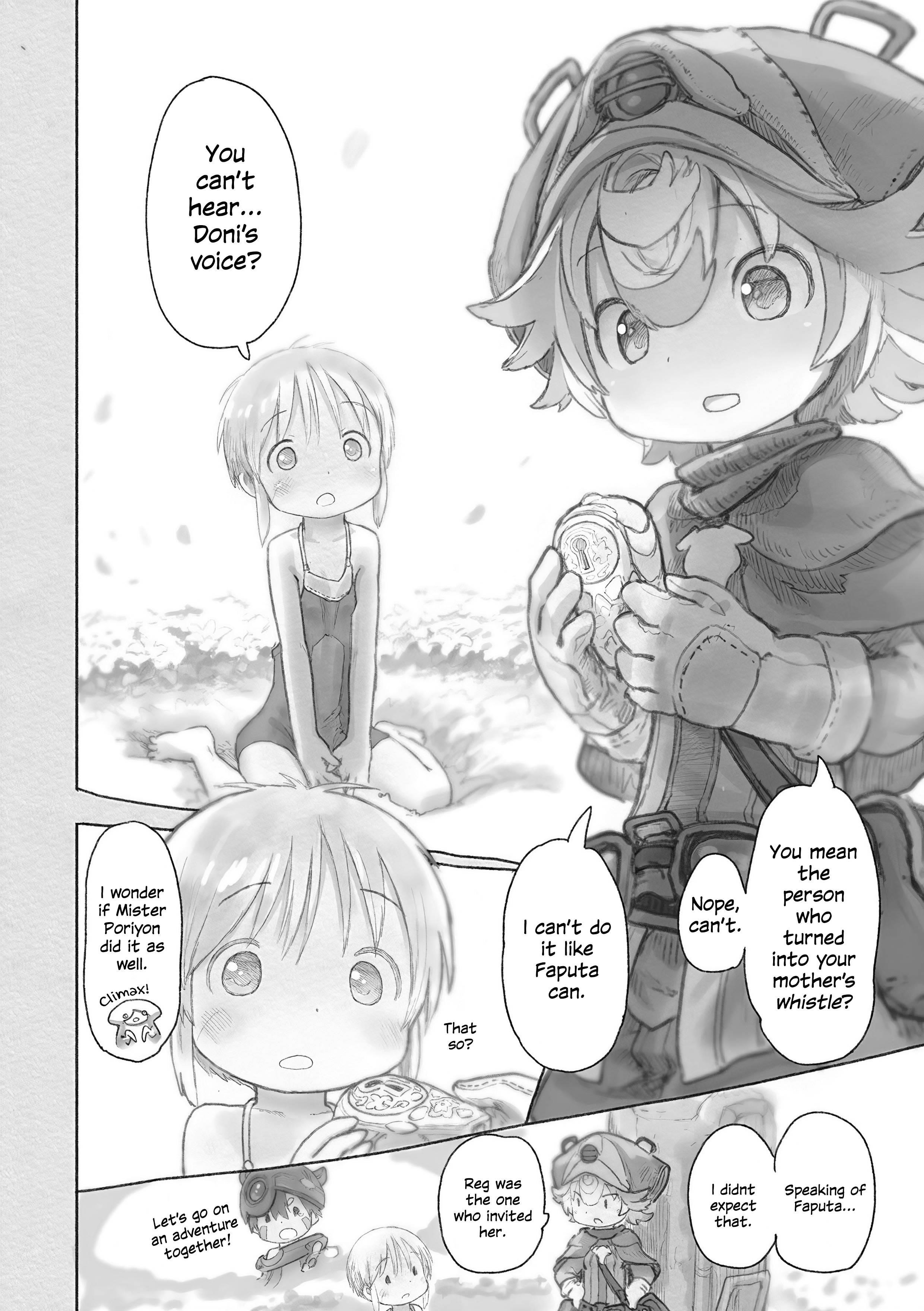 Made In Abyss Chapter 62 - Page 4 in English