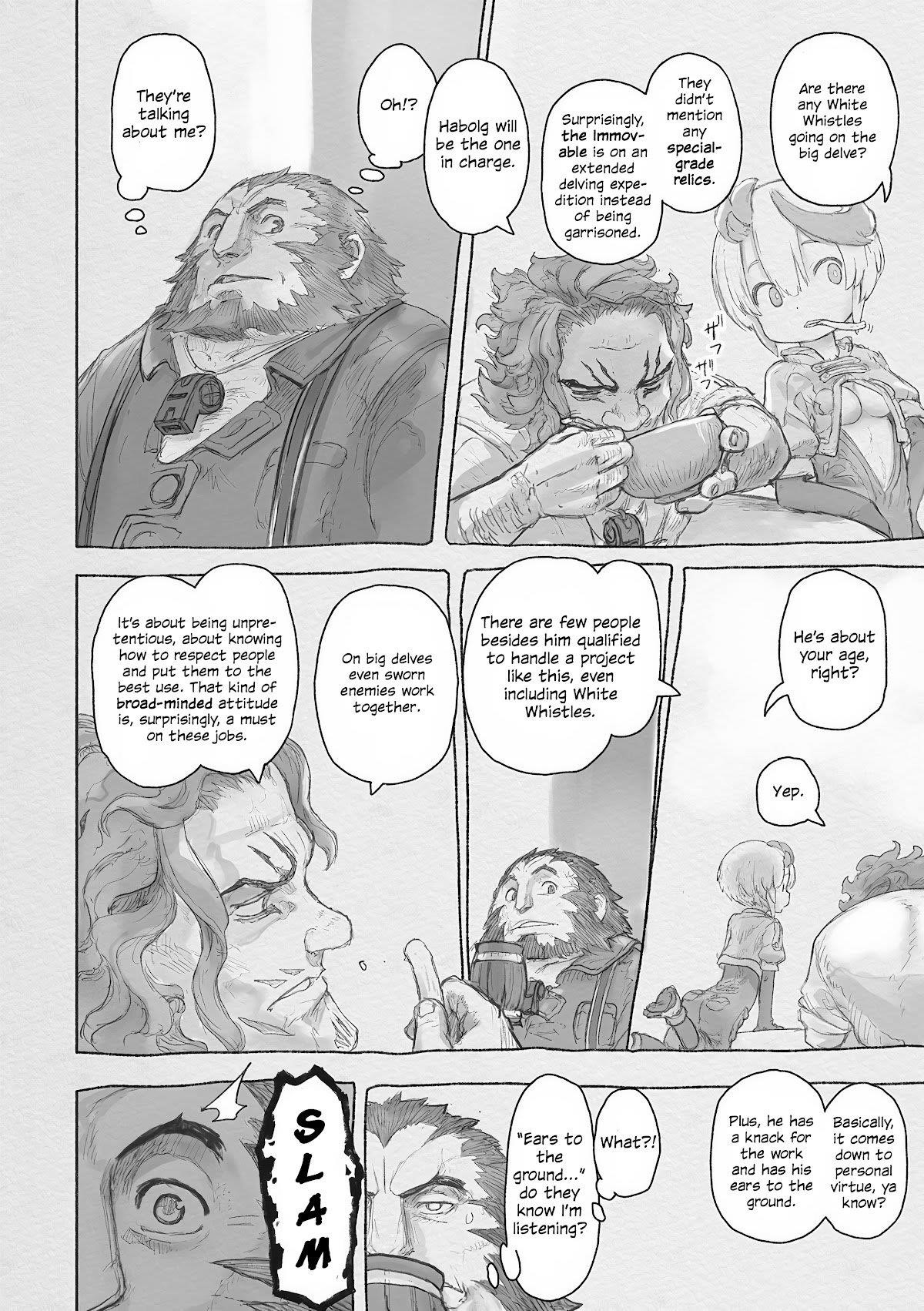 Made In Abyss Chapter 63 - Page 12 in English
