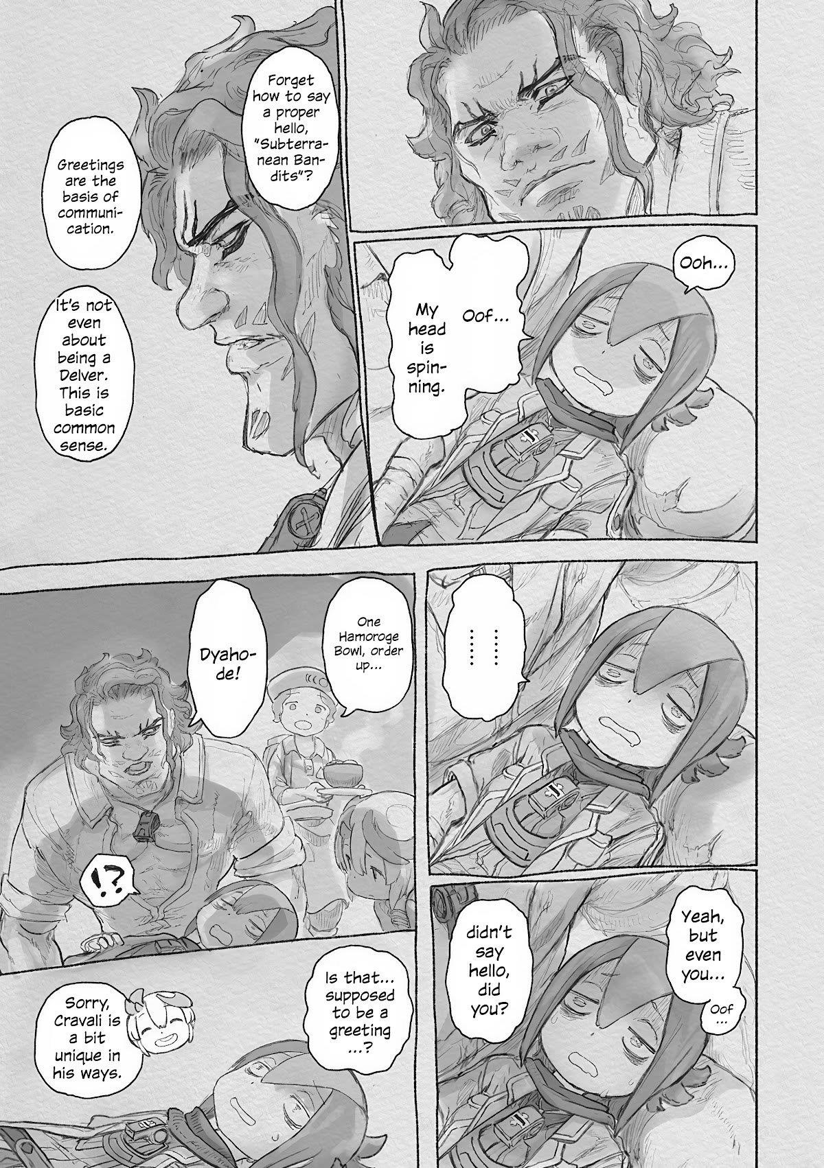 Made In Abyss Chapter 63 - Page 19 in English