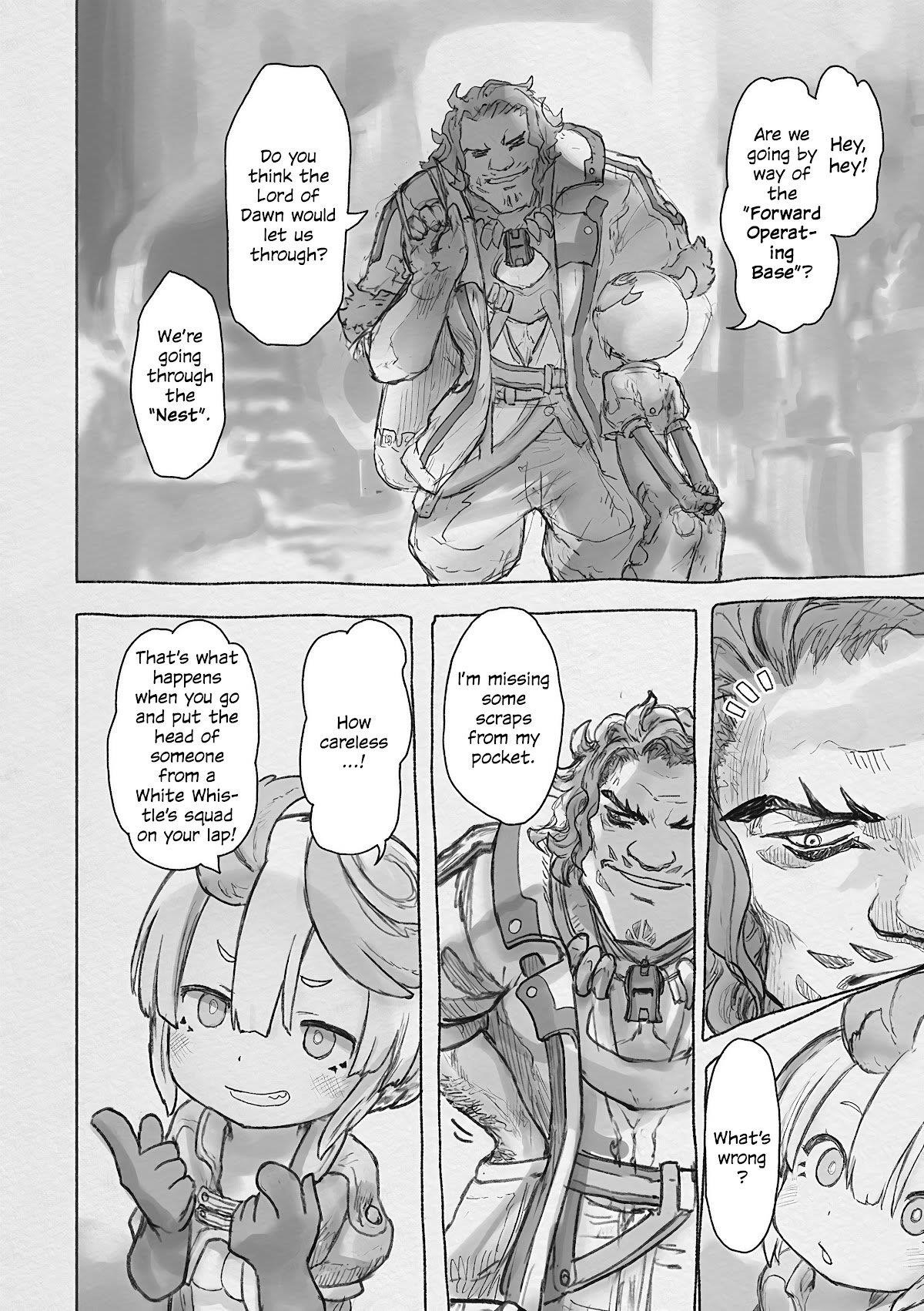Made In Abyss Chapter 63 - Page 24 in English
