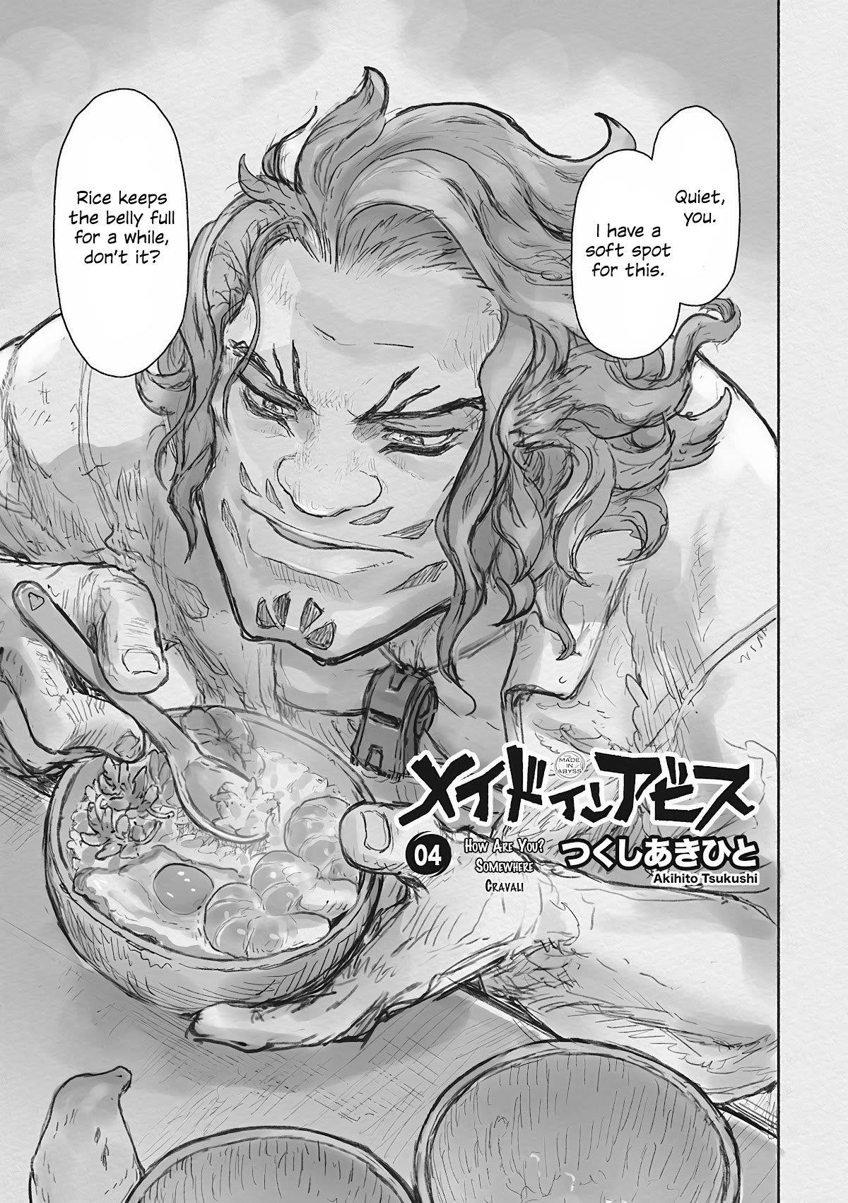 Made In Abyss Chapter 63 - Page 3 in English