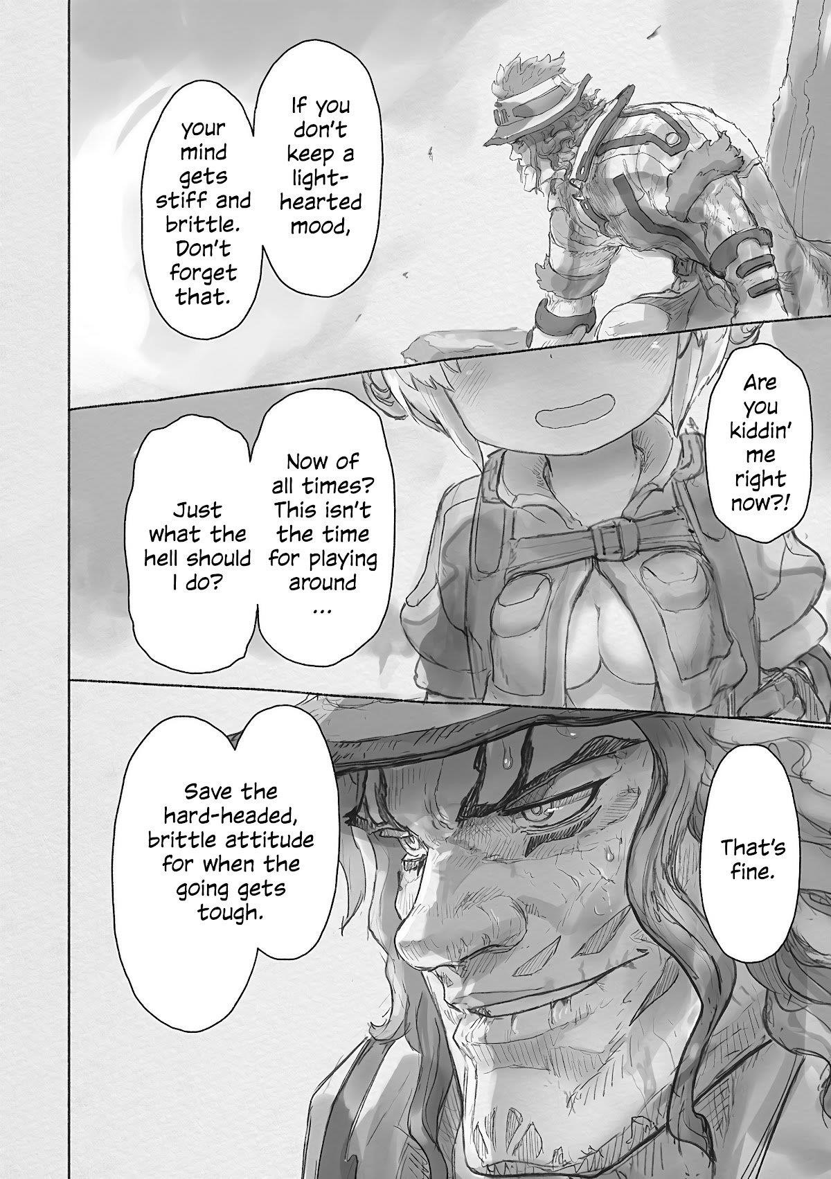 Made In Abyss Chapter 63 - Page 40 in English