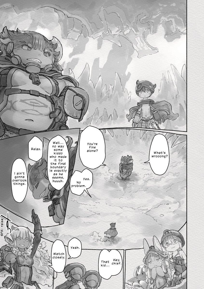 Made In Abyss Chapter 64 - Page 16 in English