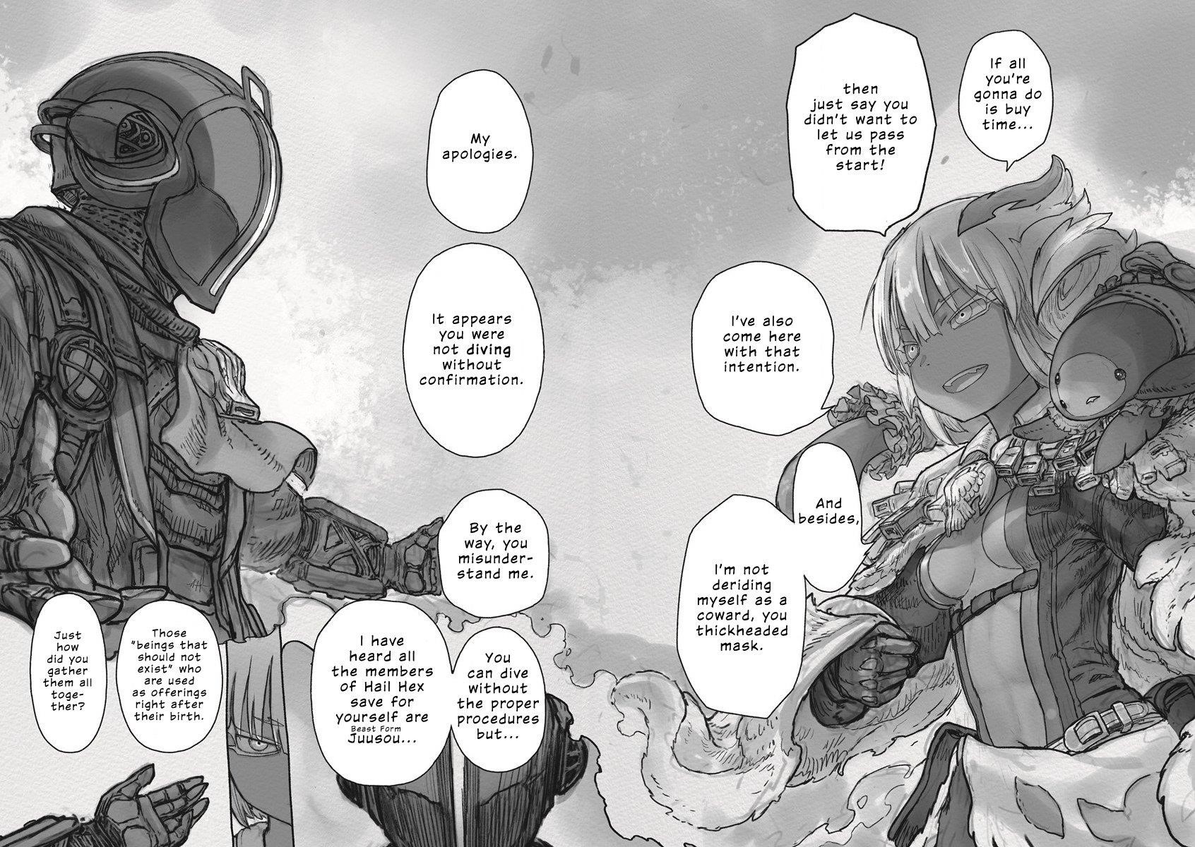 Made In Abyss Chapter 64 - Page 8 in English