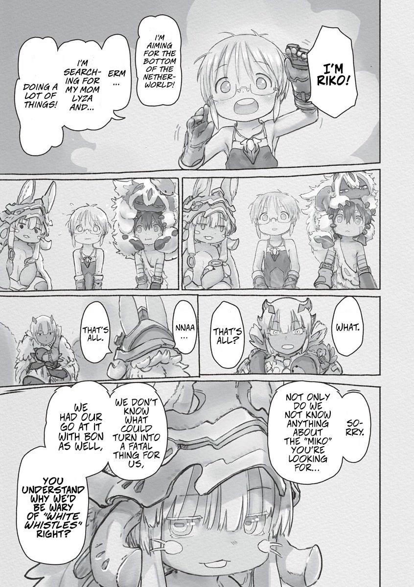 Made In Abyss Chapter 65 - Page 15 in English