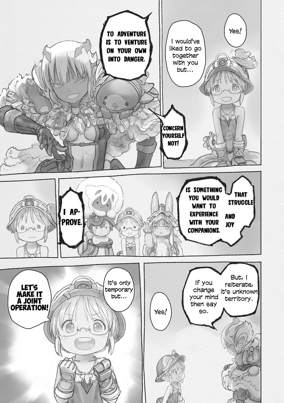 Made In Abyss Chapter 66 - Page 19 in English