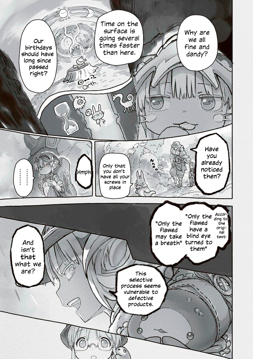 Made In Abyss Chapter 67 - Page 24 in English