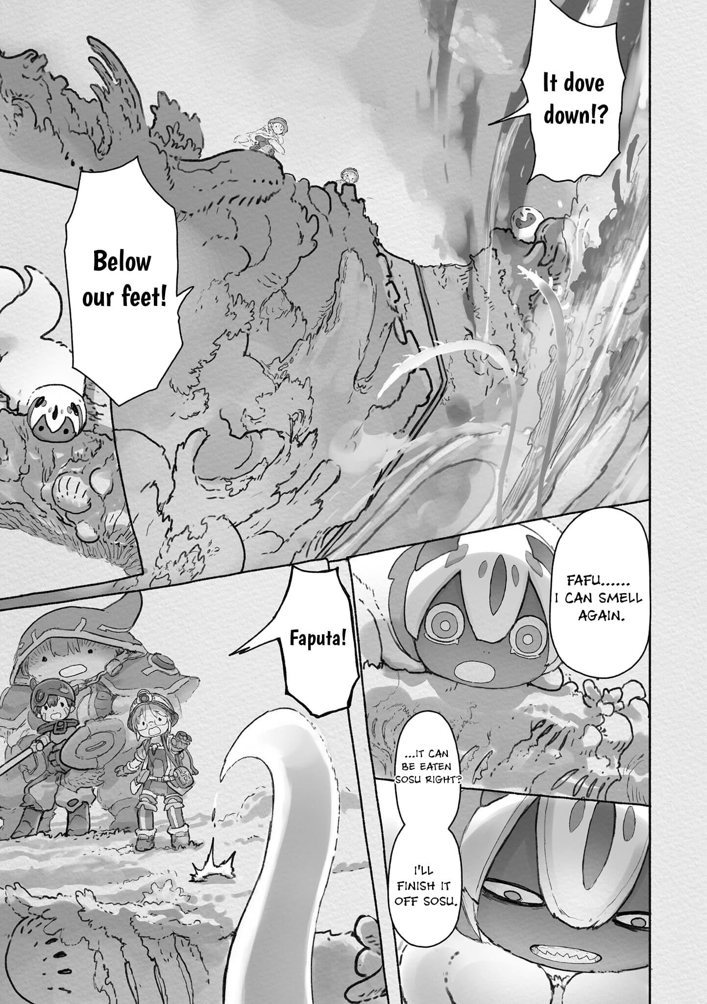 Made In Abyss Chapter 68 - Page 9 in English