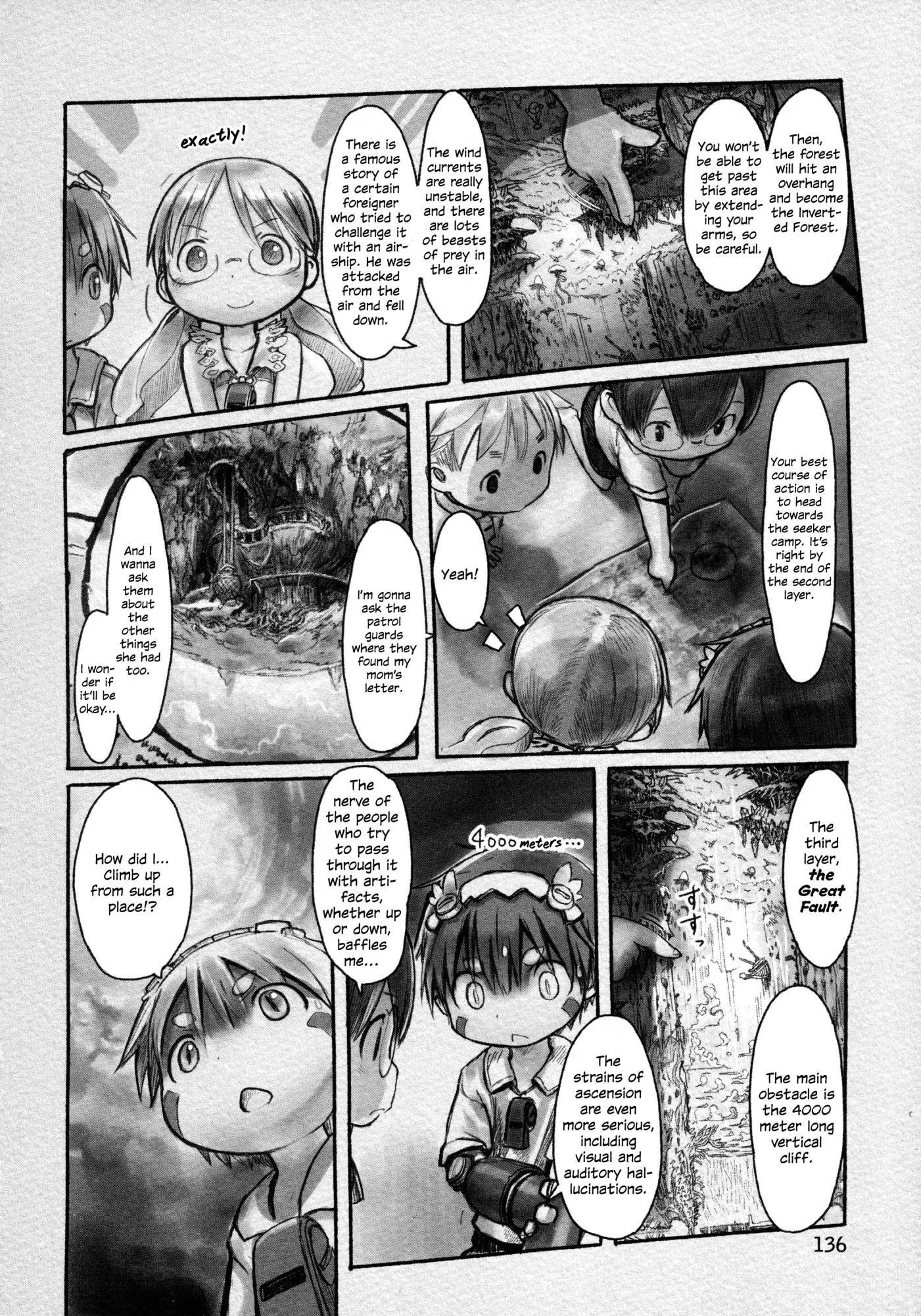 Made In Abyss Chapter 7 - Page 14 in English