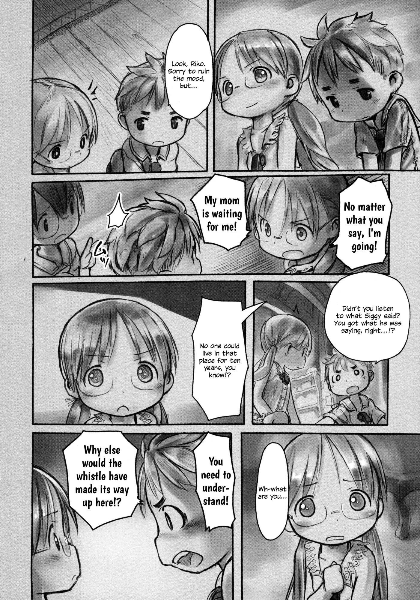 Made In Abyss Chapter 7 - Page 18 in English