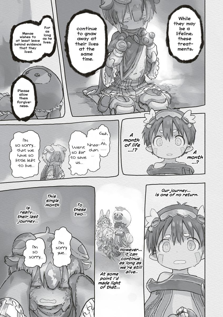 Made In Abyss Chapter 70 - Page 29 in English