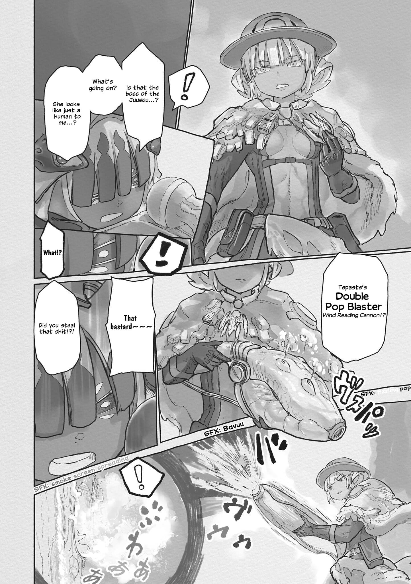 Made In Abyss Chapter 71 - Page 18 in English