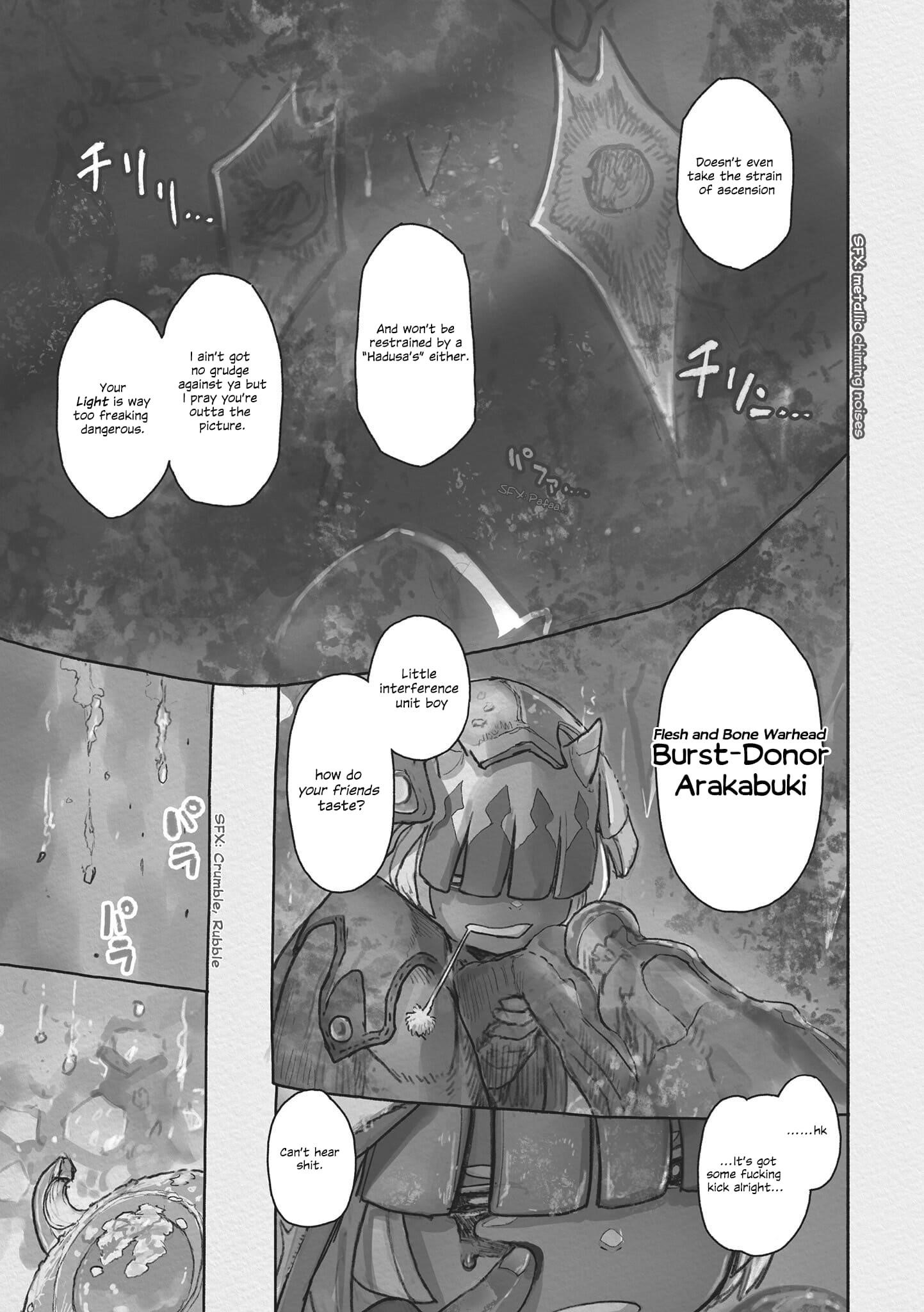 Made In Abyss Chapter 71 - Page 27 in English