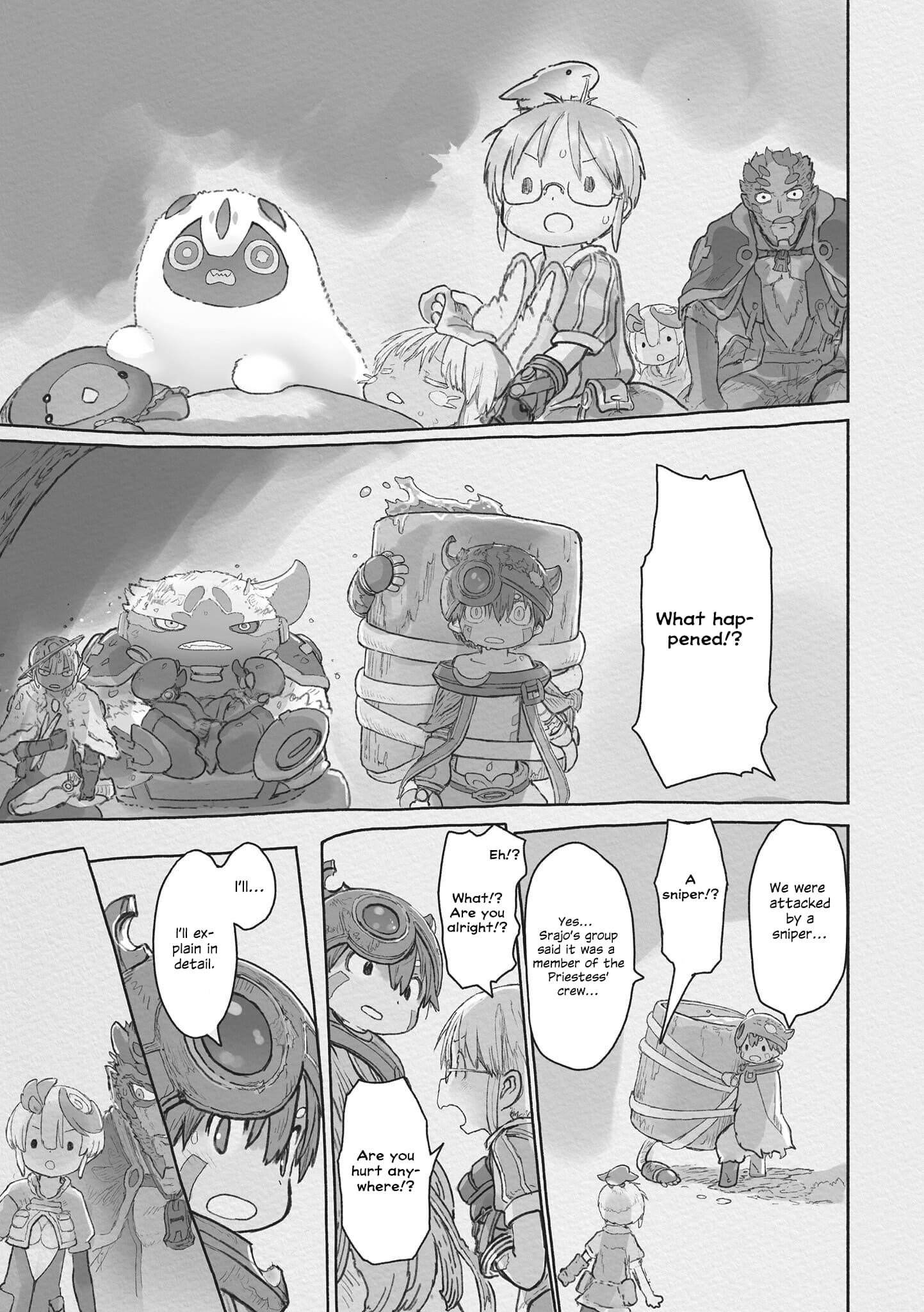 Made In Abyss Chapter 71 - Page 51 in English